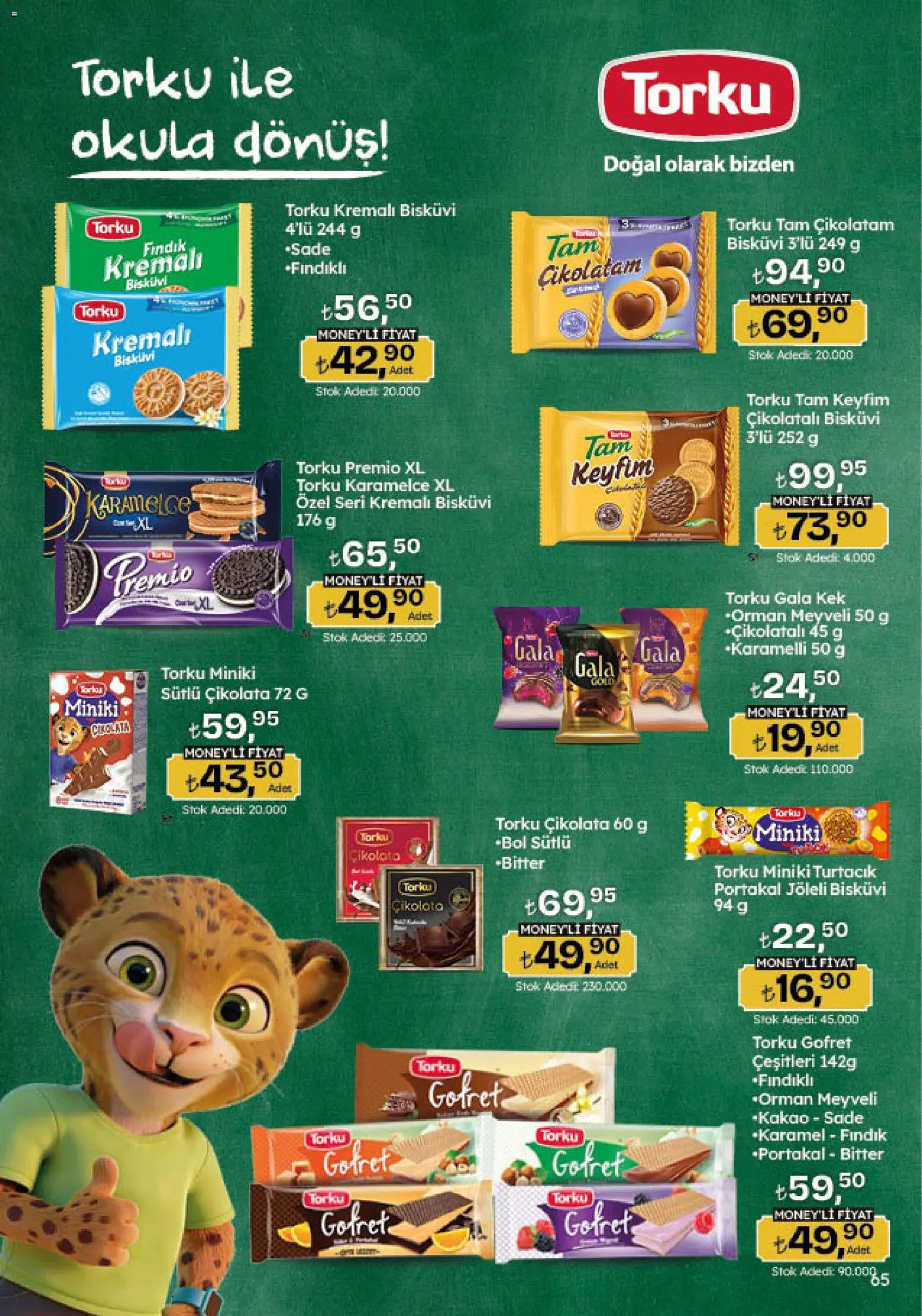 Migros Katalog - Migroskop - 20 Ağustos 2026 tarihinden itibaren geçerlidir | Sayfa: 65 | Ürünler: Gofret, Çikolata, Portakal, Fındık