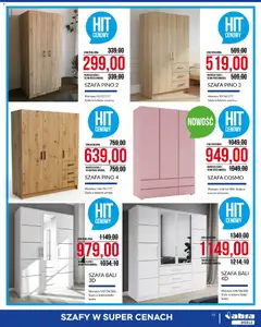 Pogląd oferty "Abra meble gazetka" - ważna od 03.07.2026 | Strona: 19 | Produkty: Szafa