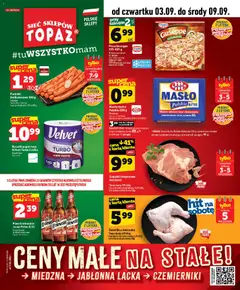 Pogląd oferty "Topaz gazetka - Ceny małe na stałe" - ważna od 03.09.2026