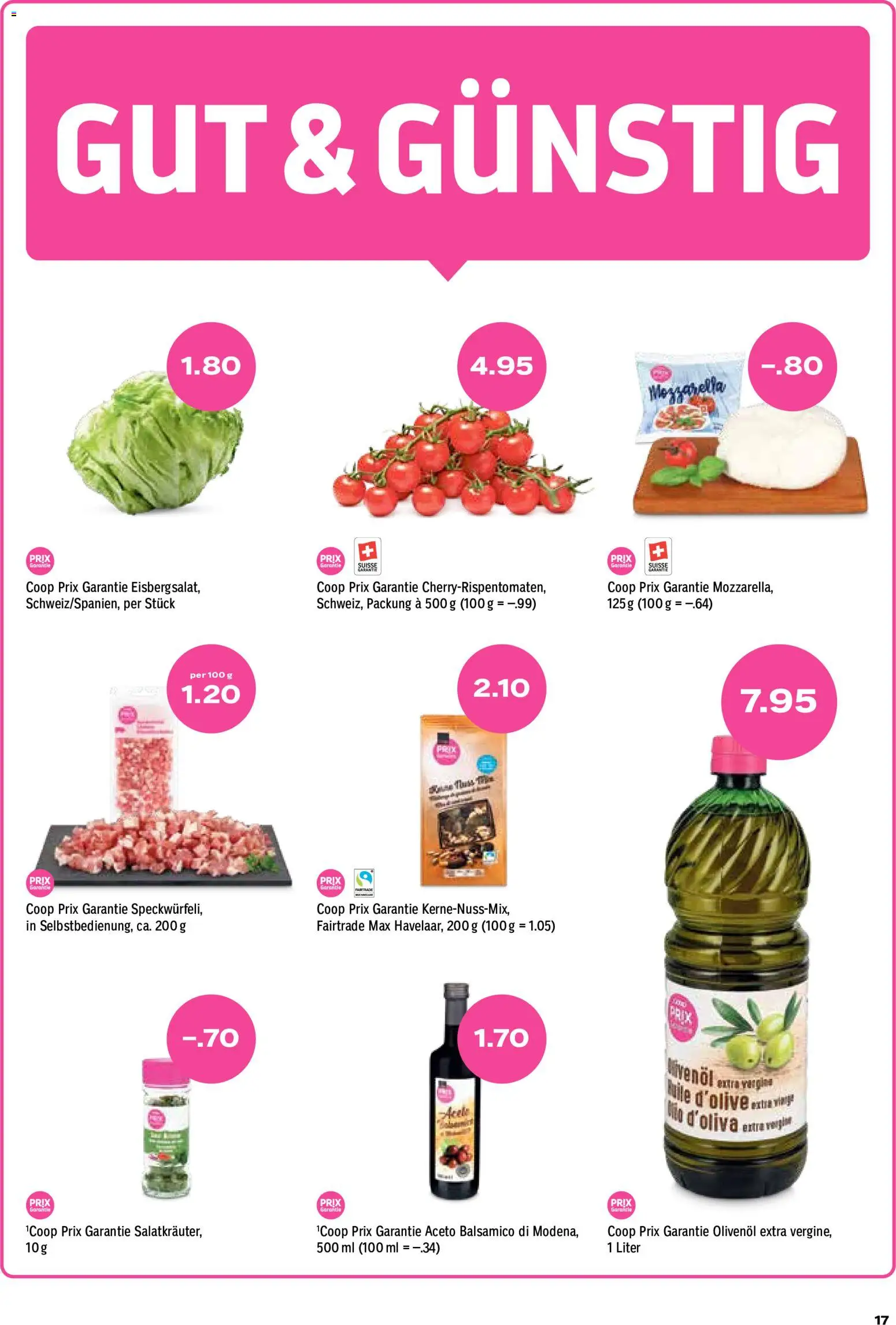 Coop aktionen – gültig ab 28.05.2026 | Seite: 17 | Produkte: Balsamico, Öl