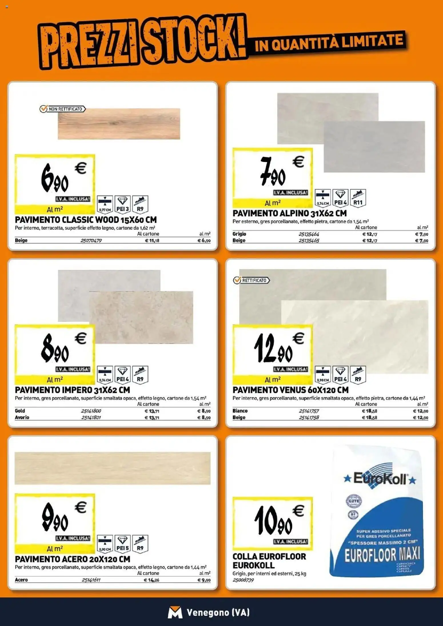 Nuovo TECNOMAT catalogo Venegono Inferiore dal 27/08/2026 > offerte anteprima 🛍️ | Pagina: 12 | Prodotti: Pavimento, Colla
