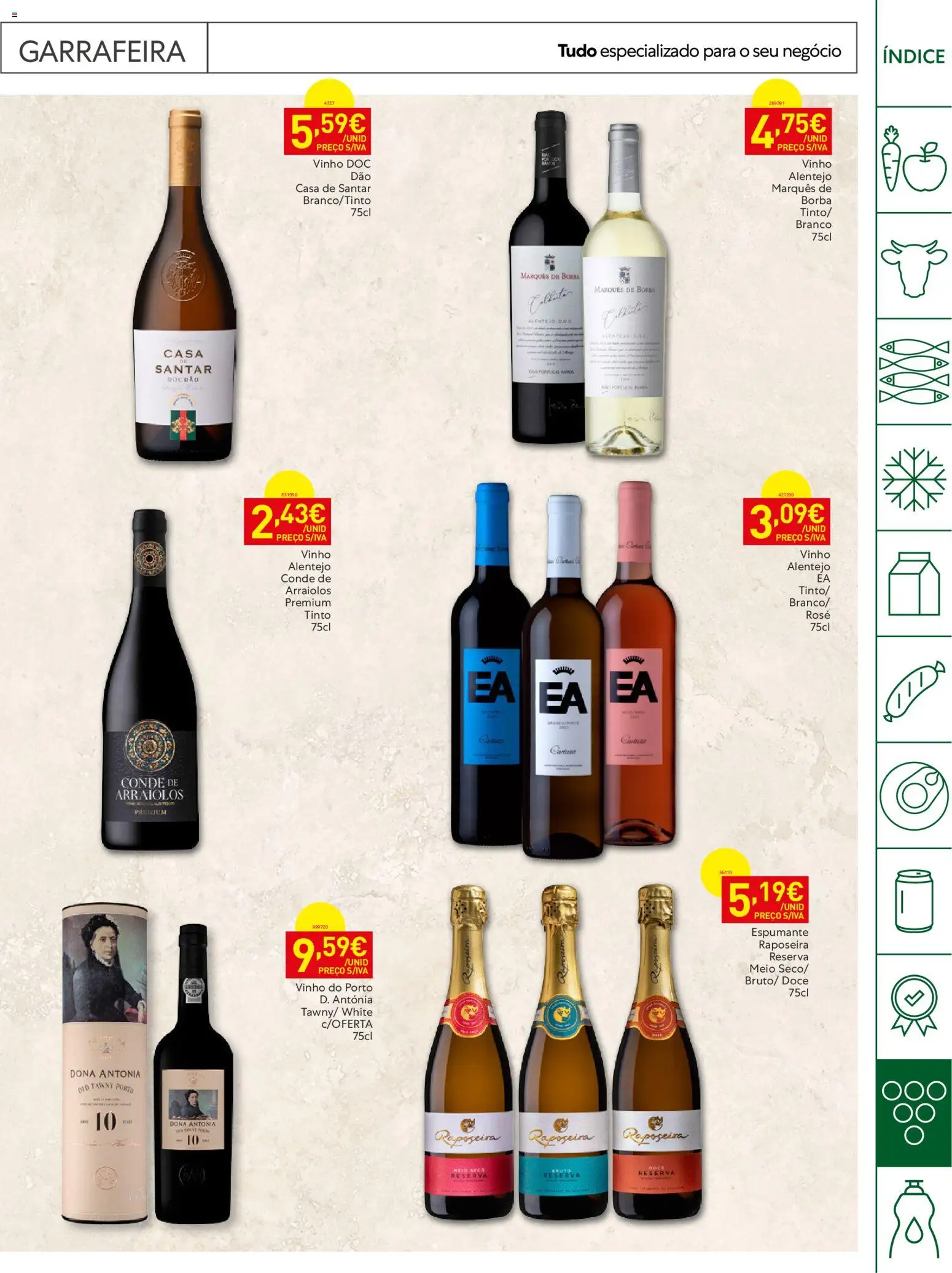 Recheio Horeca Madeira │ válido de 15/09/2026 | Página: 23 | Produtos: Espumante, Vinho do Porto, Vinho