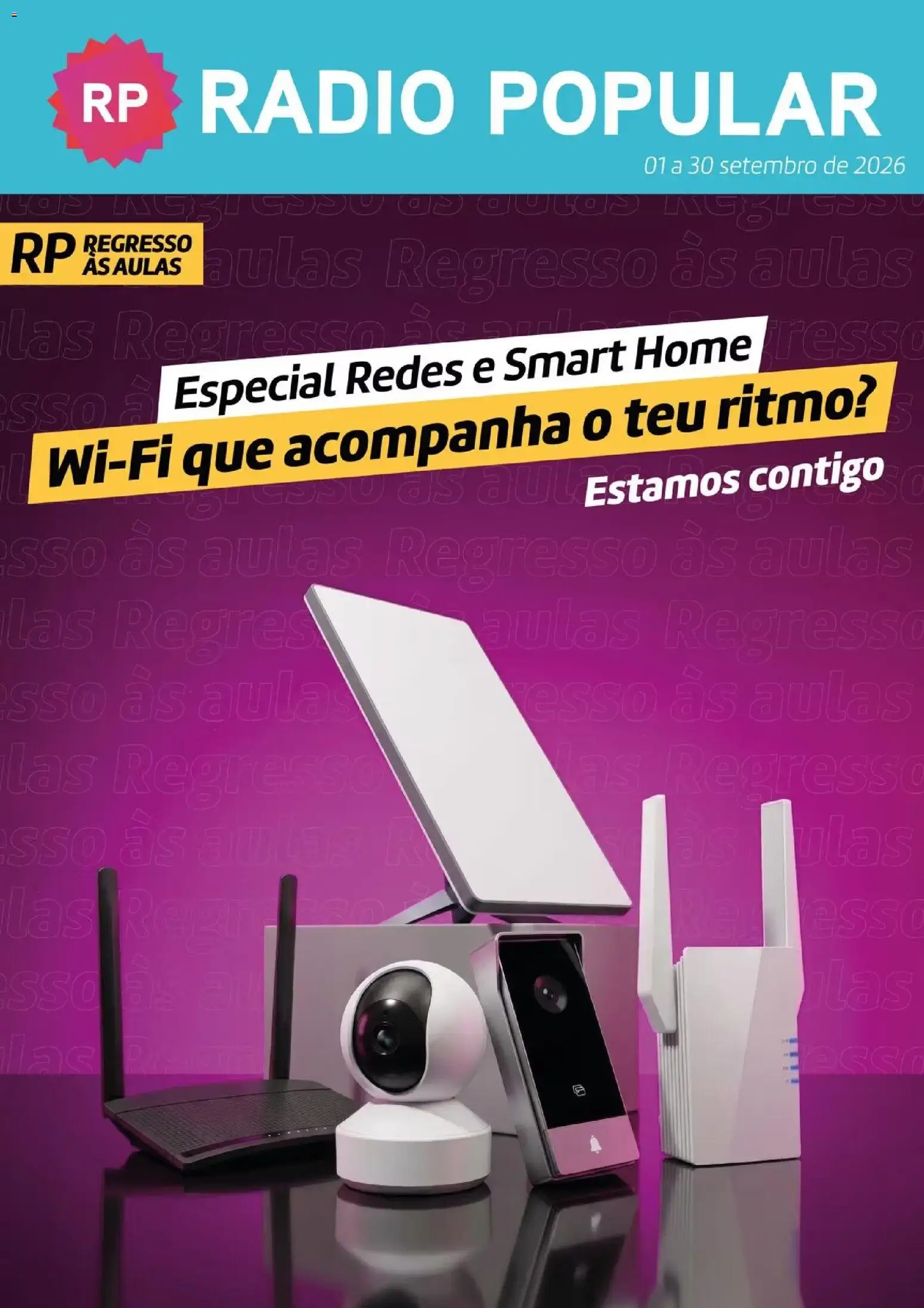 Radio Popular Especial Redes e Smart Home │ válido de 01/09/2026 | Página: 1 | Produtos: Rádio