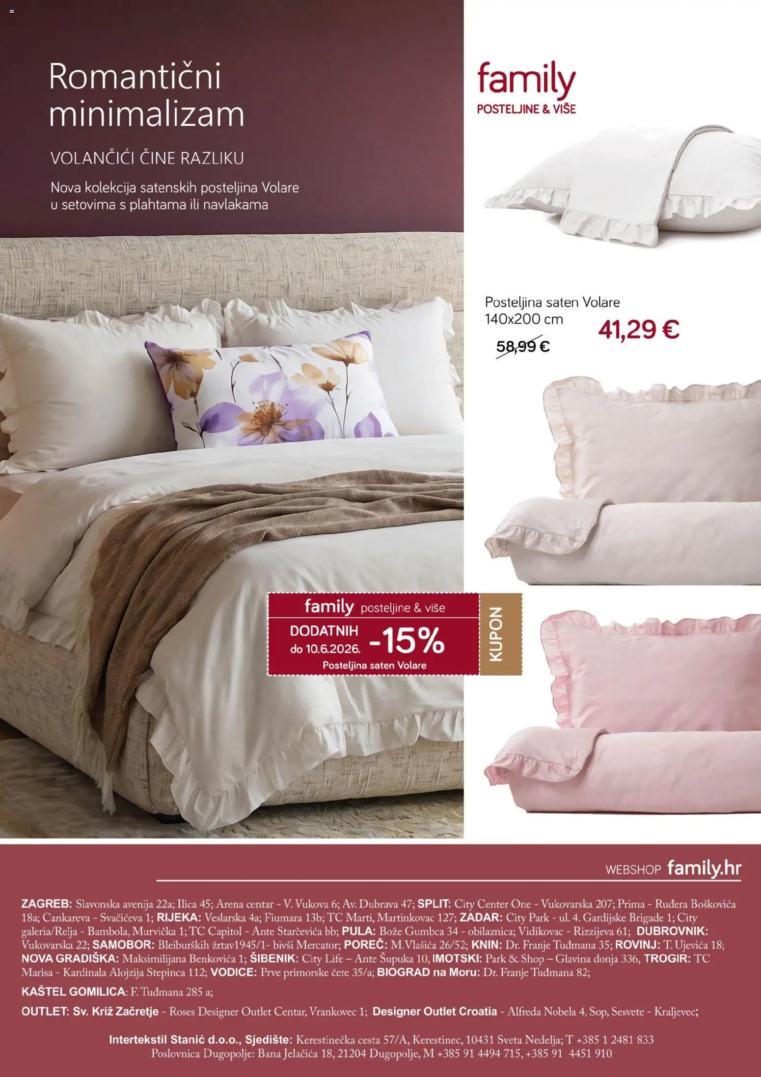 Stanić Diskont katalog | vrijedi od 28.05.2026 | Stranica: 15 | Proizvodi: Posteljina
