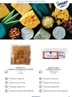 Metro katalog Smart Chef - pregled Metro kataloga - važi od 24.03.2026 | Strana: 17 | Proizvode: Paprika, Paprika u pavlaci