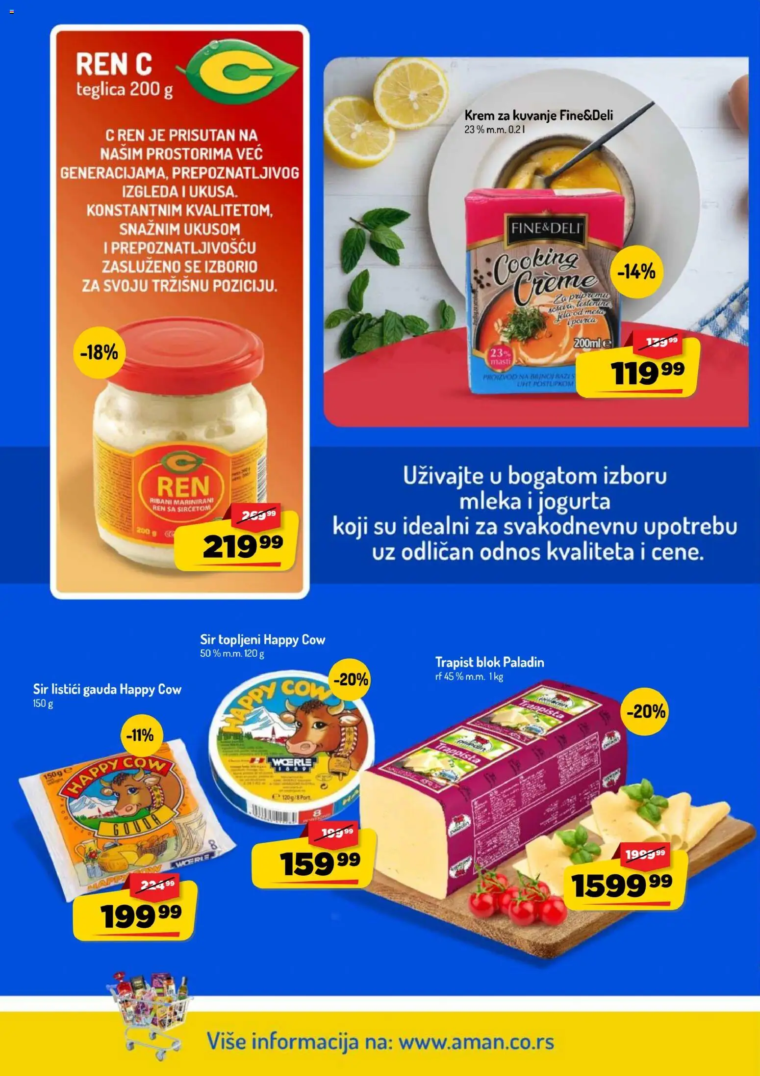 Aman katalog - važi od 03.08.2026 | Strana: 10 | Proizvode: Gouda, Sir