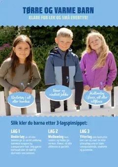 Forhåndsvisning av Coop Obs Skolestart gyldig fra 20/07/2026 | Side: 3 | Produkter: Jakke, Undertøy, Суміш дитяча, Вермішель