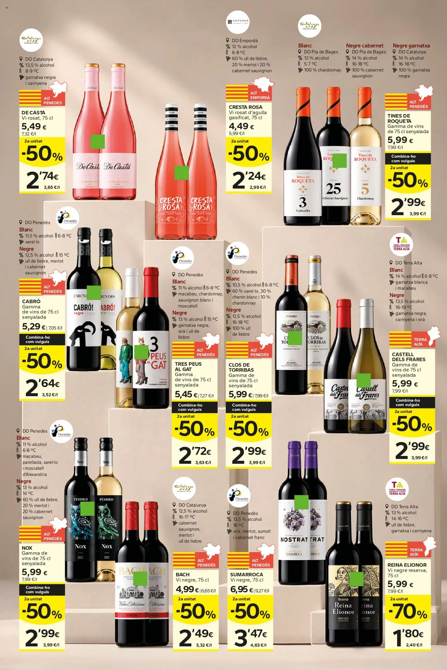 Caprabo El plaer de trobar la combinació perfecta │ válido desde el 15/10/2026 | Página: 8 | Productos: Alcohol