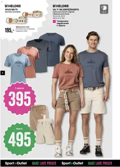 Forhåndsvisning av Sport Outlet kundeavis gyldig fra 12.05.2026 | Side: 6 | Produkter: Shorts, Belte