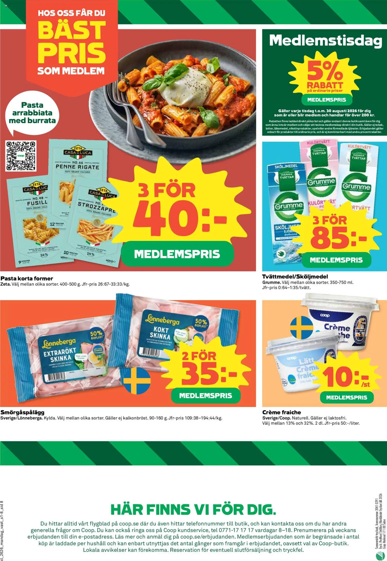 Coop reklamblad aktuell från 22/06/2026 | Sida: 8