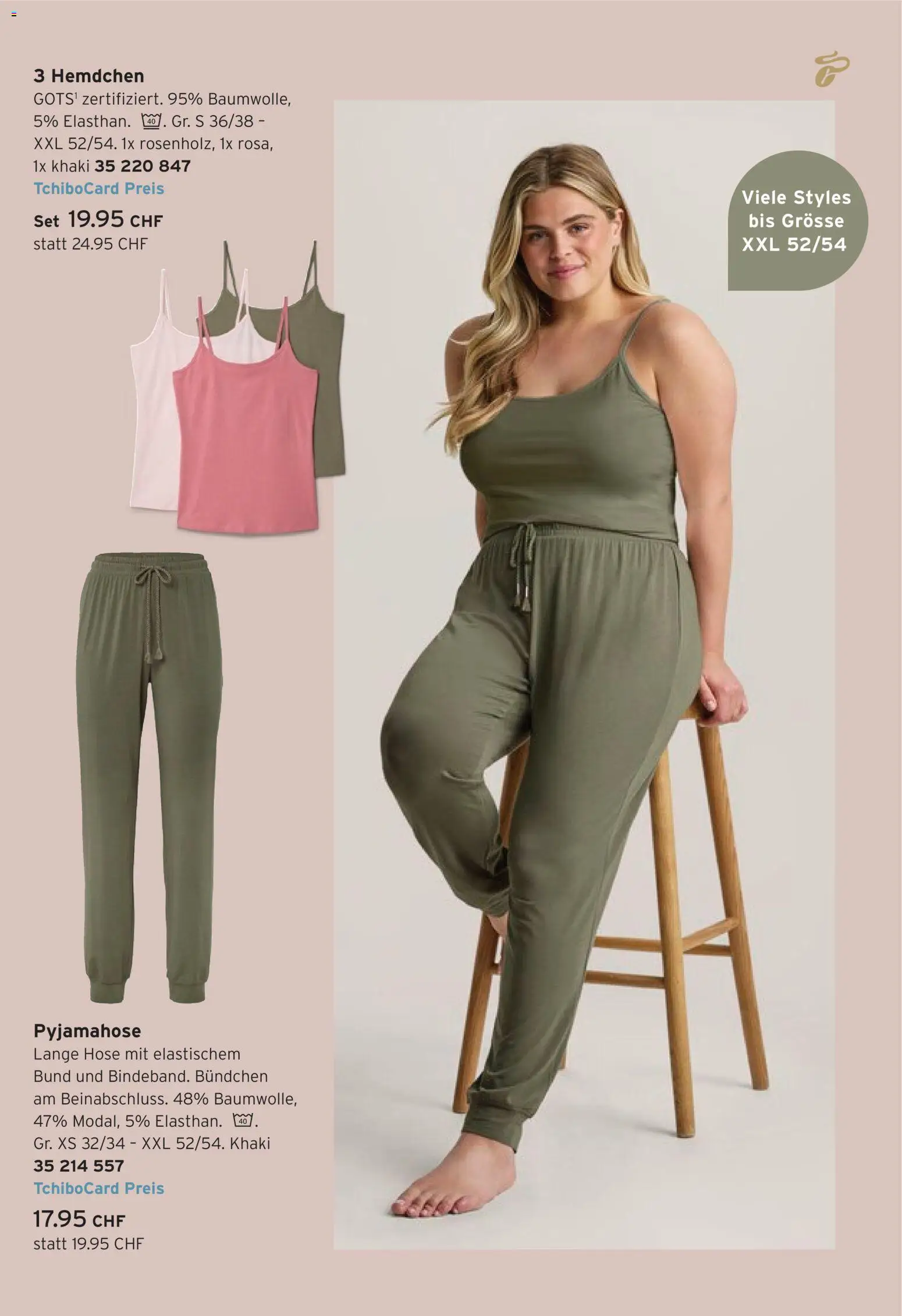 Tchibo aktionen Soft Mornings – gültig ab 25.08.2026 | Seite: 21 | Produkte: Hose