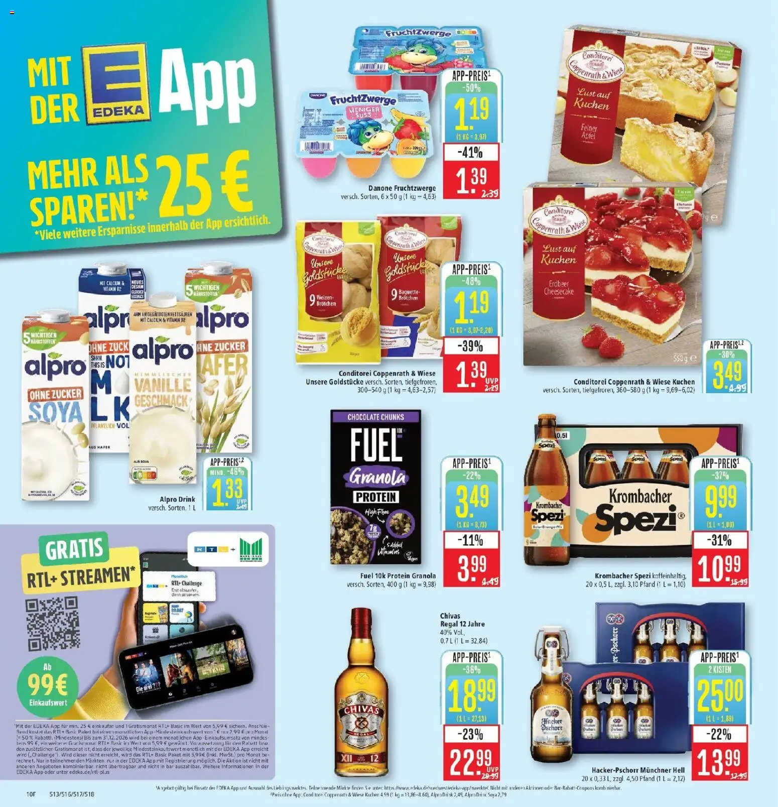Marktkauf Prospekt Weil Am Rhein (ab 19.10.2026) » Angebote online | Seite: 12 | Produkte: Fruchtzwerge, Äpfel, Krombacher, Kuchen