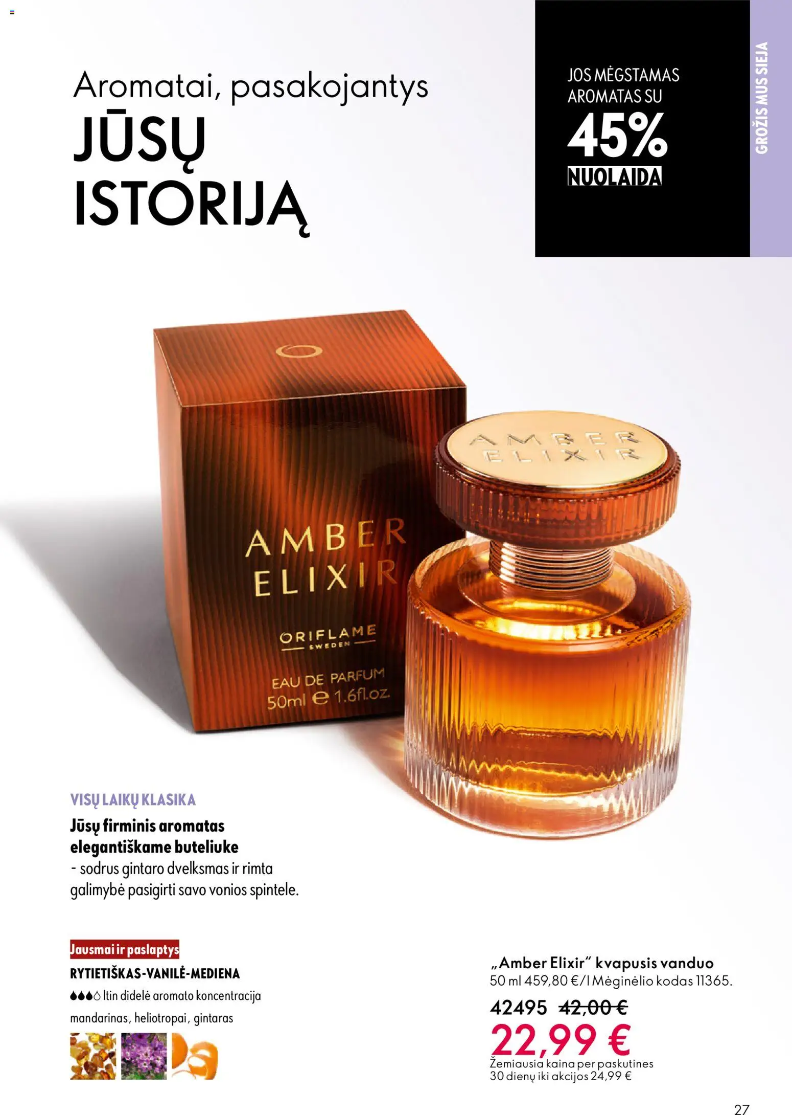 Oriflame akcijos nuo 13.05.2026 | Puslapis: 27 | Prekių: Kvapusis vanduo