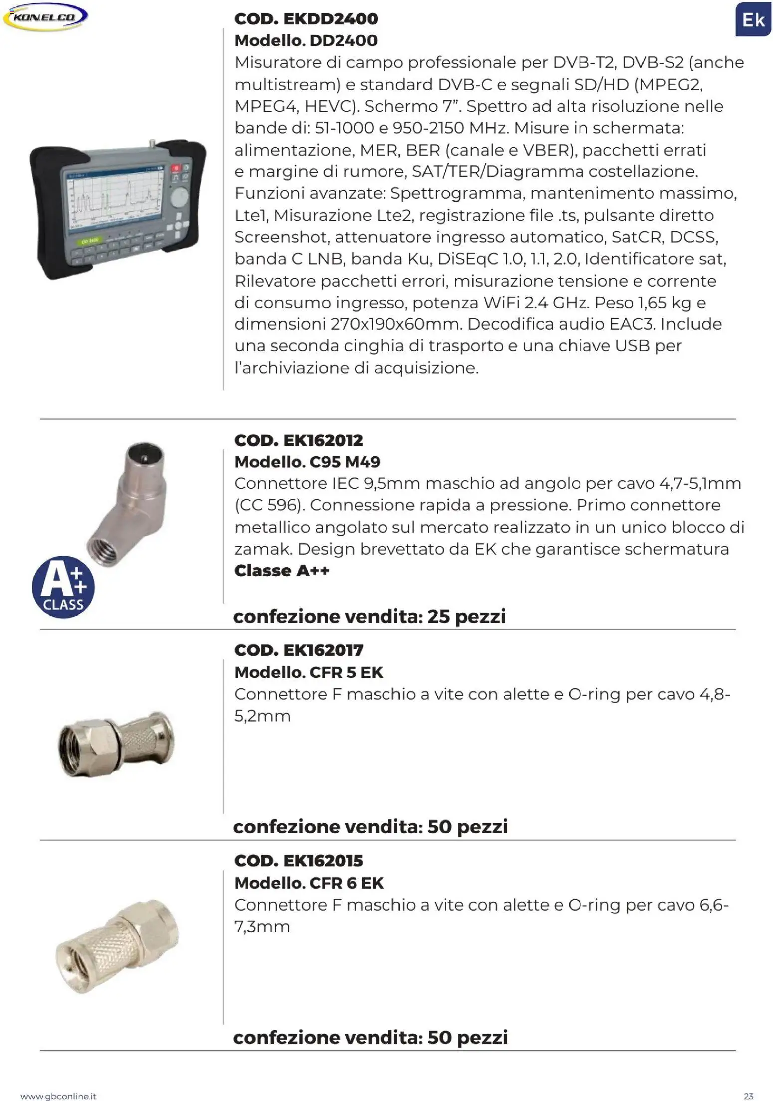 Volantino GBC del 09.12.2025 | Pagina: 23 | Prodotti: Schermo, Cavo, Connettore, USB
