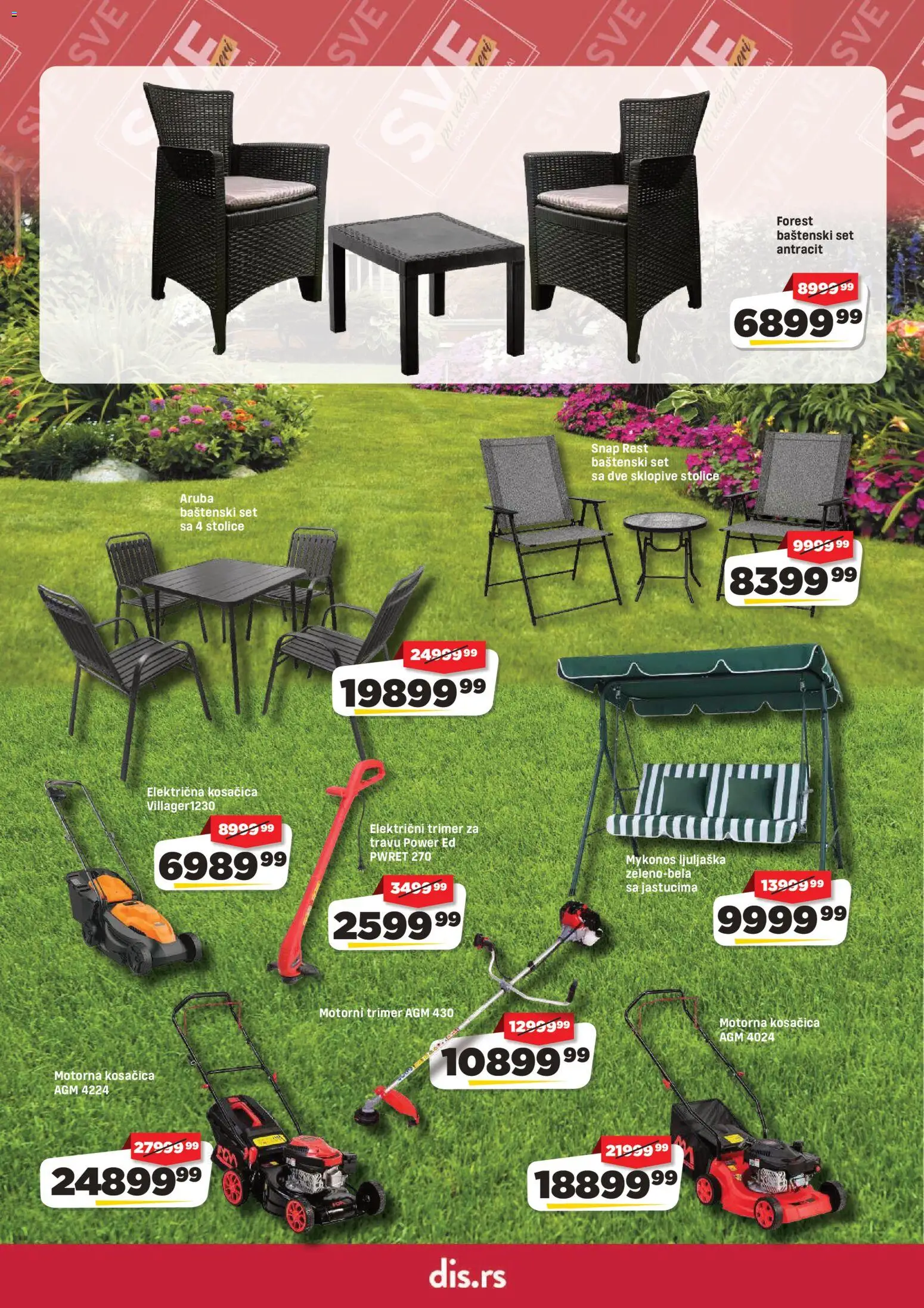 DIS katalog - važi od 04.06.2026 | Strana: 22 | Proizvode: Ljuljaška, Trimer