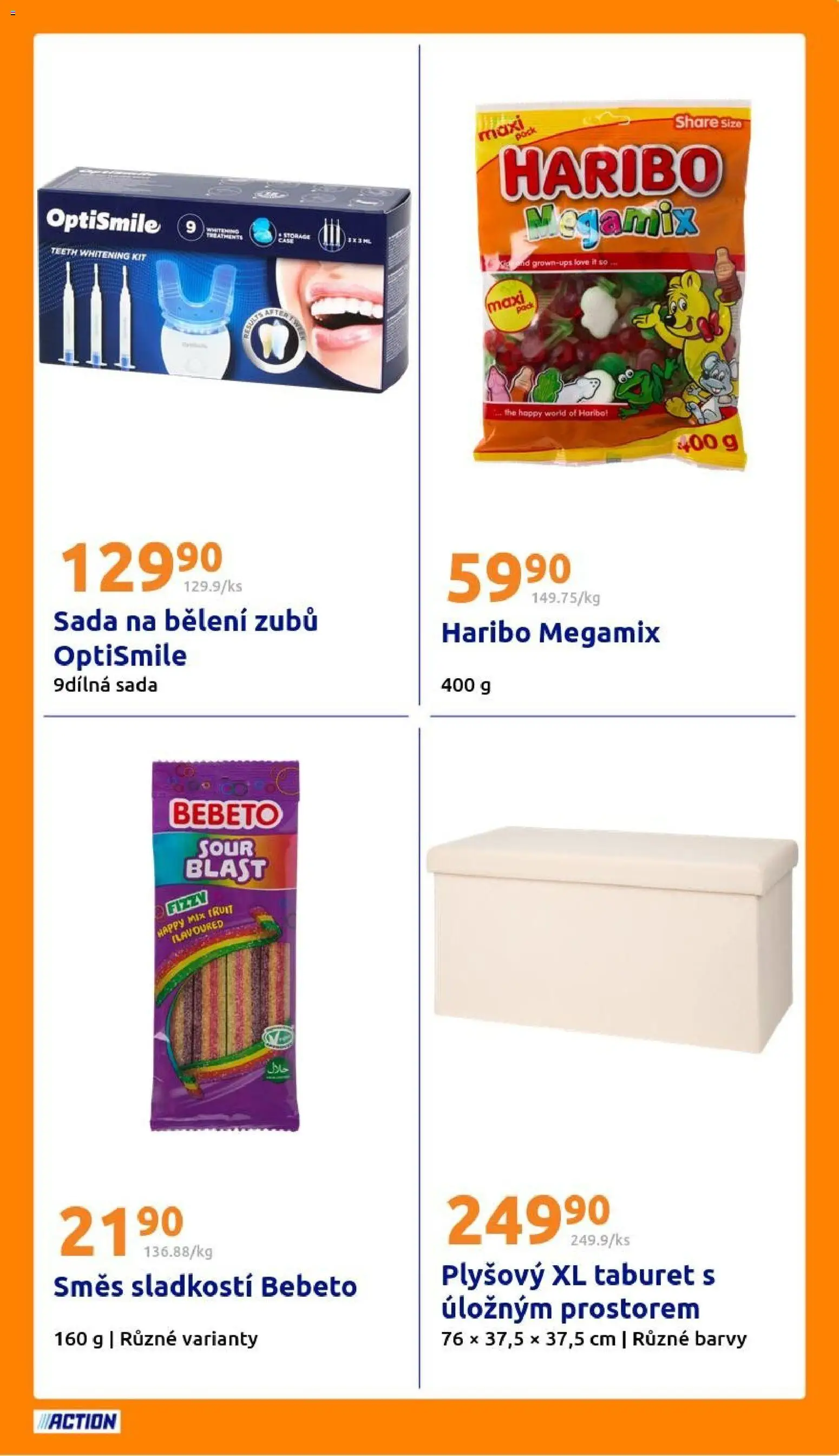 Action leták od 11.03.2026 | Strana: 23 | Produkty: Haribo, Taburet, Sladkosti, Barvy