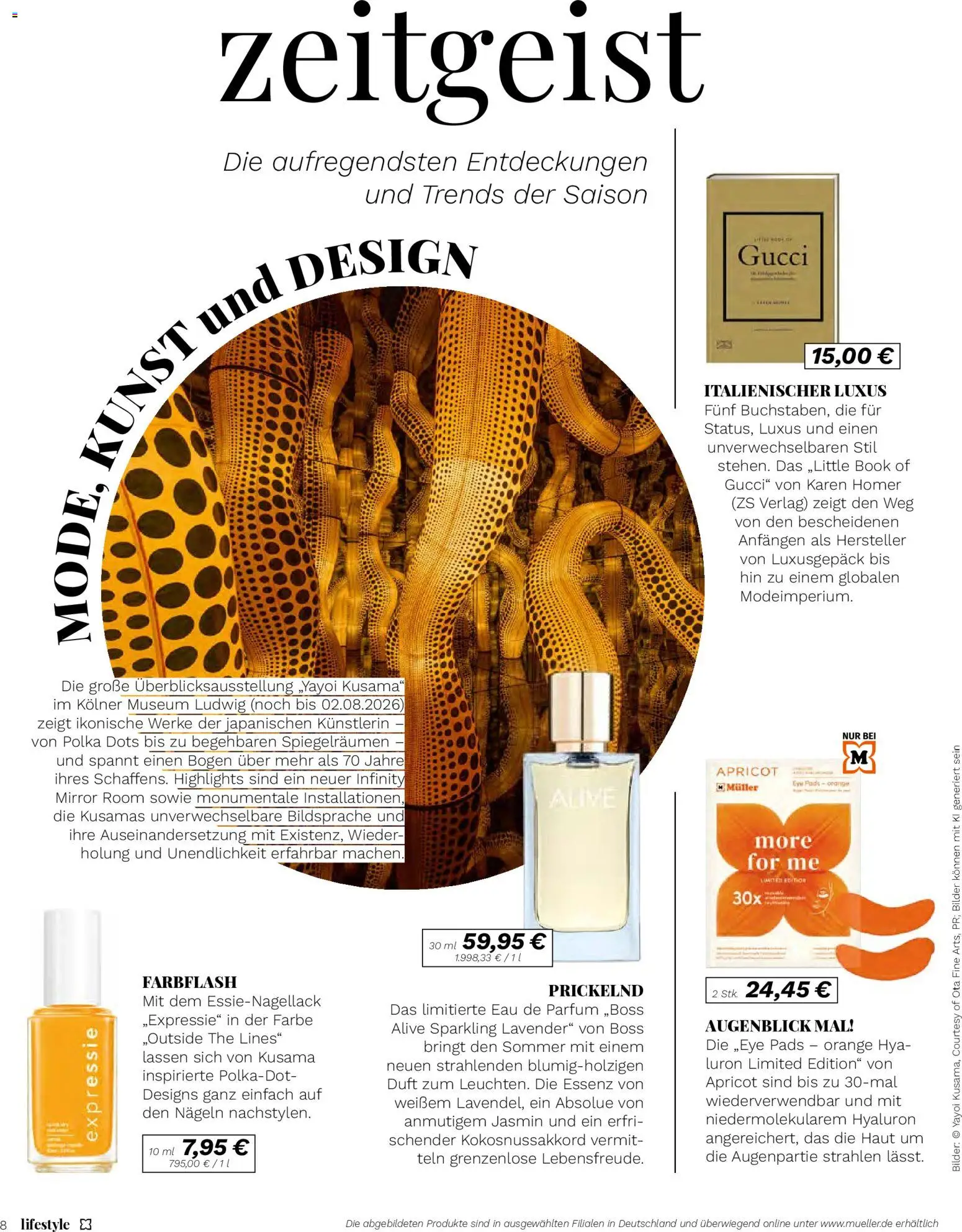 Müller Lifestyle – gültig ab 05.05.2026 | Seite: 8 | Produkte: Parfüm, Duft, Bilder, Eau de Parfum