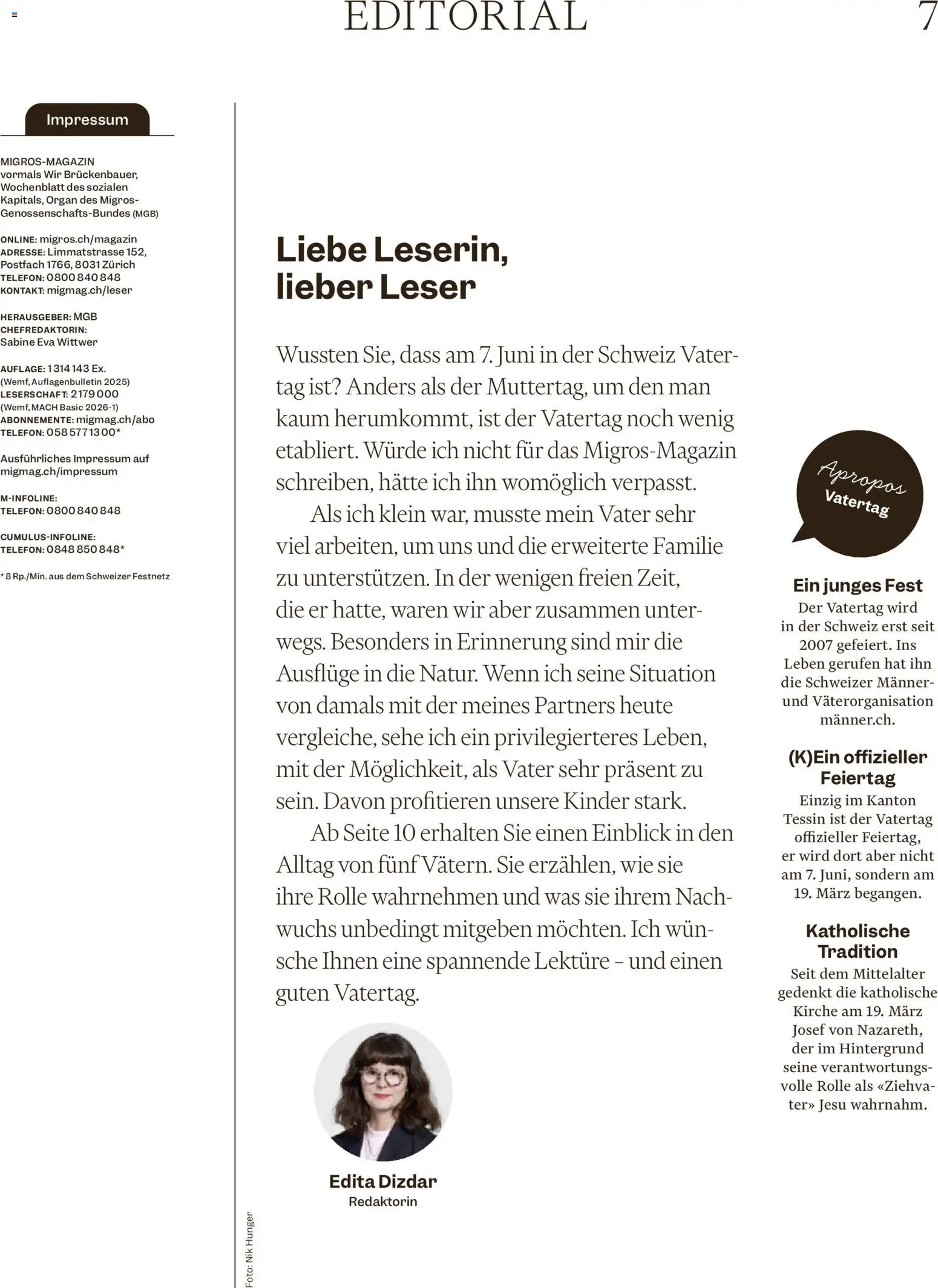 Migros aktionen Magazin – gültig ab 03.06.2026 | Seite: 7