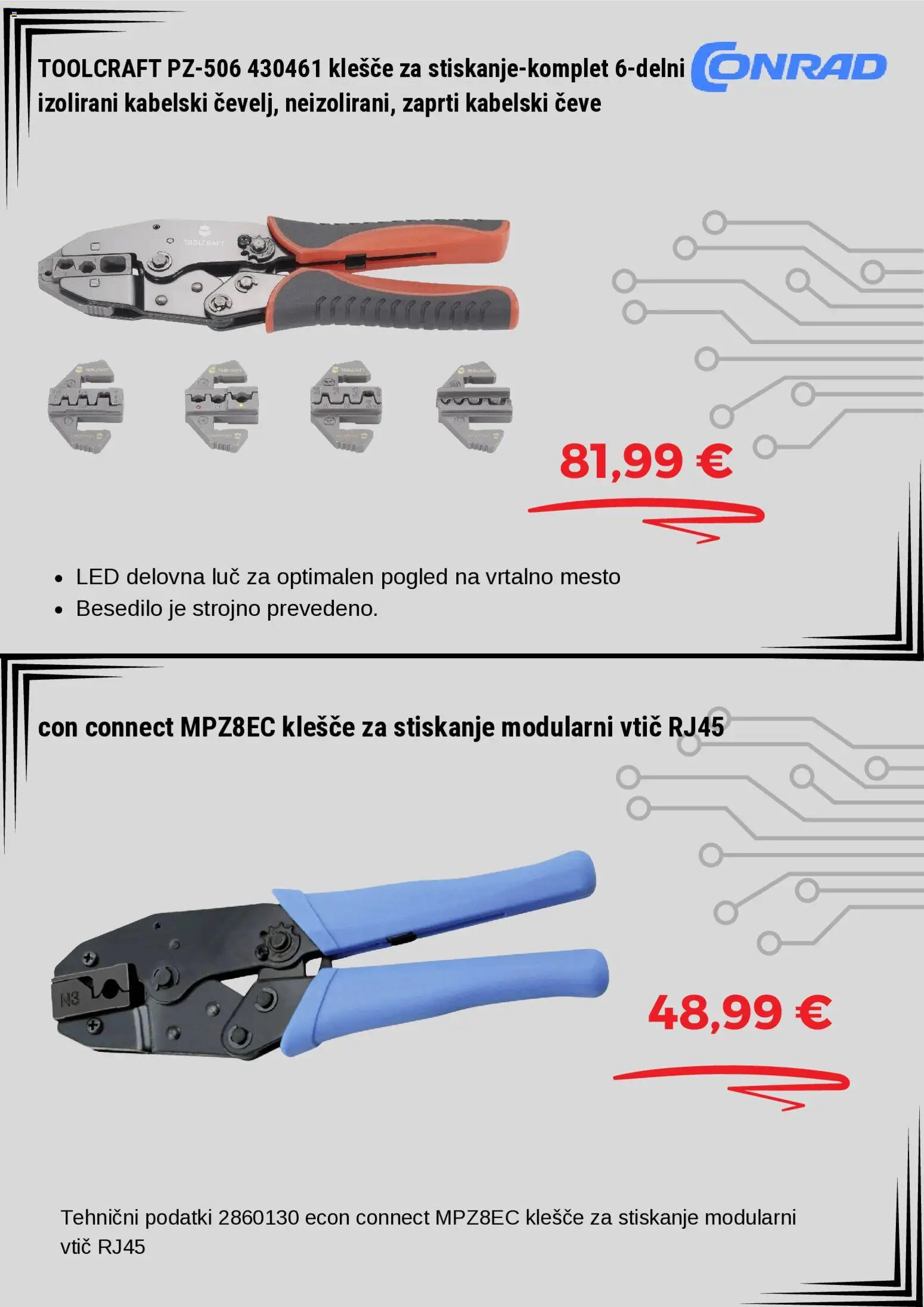 Novi Conrad katalog ponudbe – veljaven od 06.05.2026 | Stran: 3