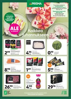 Prisma-mainoslehti voimassa 16.06.2026 alkaen