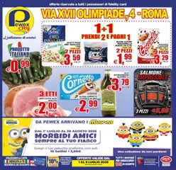 Anteprima del volantino Pewex volantino Olimpiade valido a partire dal 01/07/2026