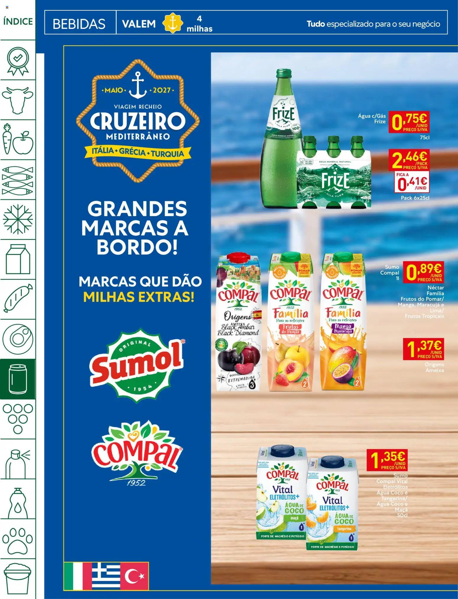 Recheio folheto Madeira │ válido de 20/10/2026 | Página: 20 | Produtos: Agua, Manga, Bebidas, Frutas