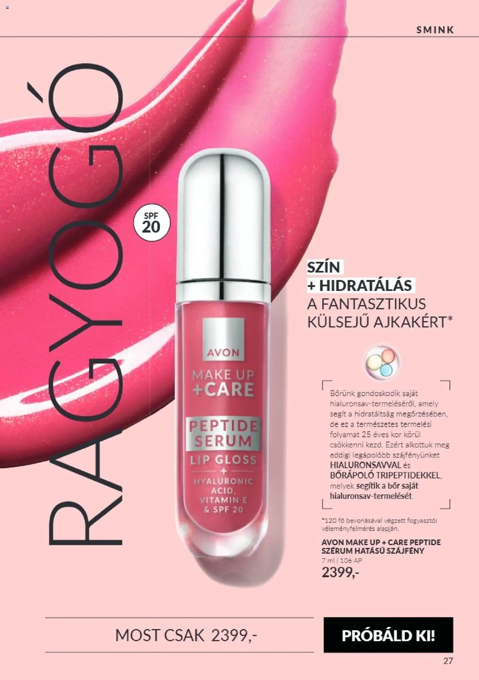 Avon akciós ujság - amely érvényes a következő dátumtól: 2026.10.01. | Oldal: 27
