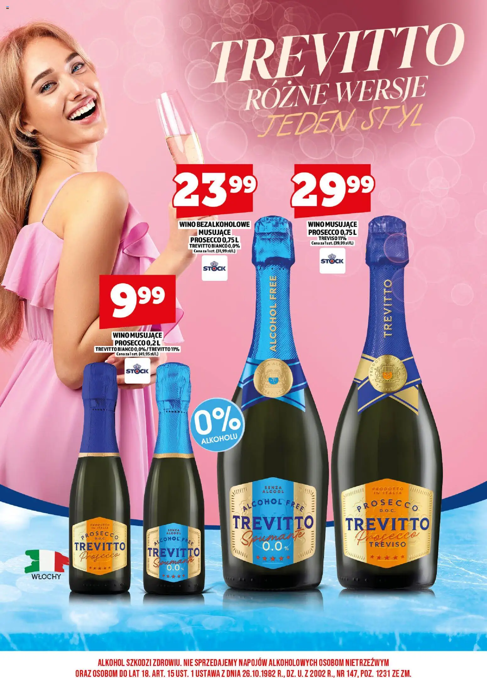 Topaz gazetka alkoholowa od 01.10.2026 | Strona: 14 | Produkty: Bezalkoholowe wino, Wino musujące, Wino musujące prosecco, Prosecco
