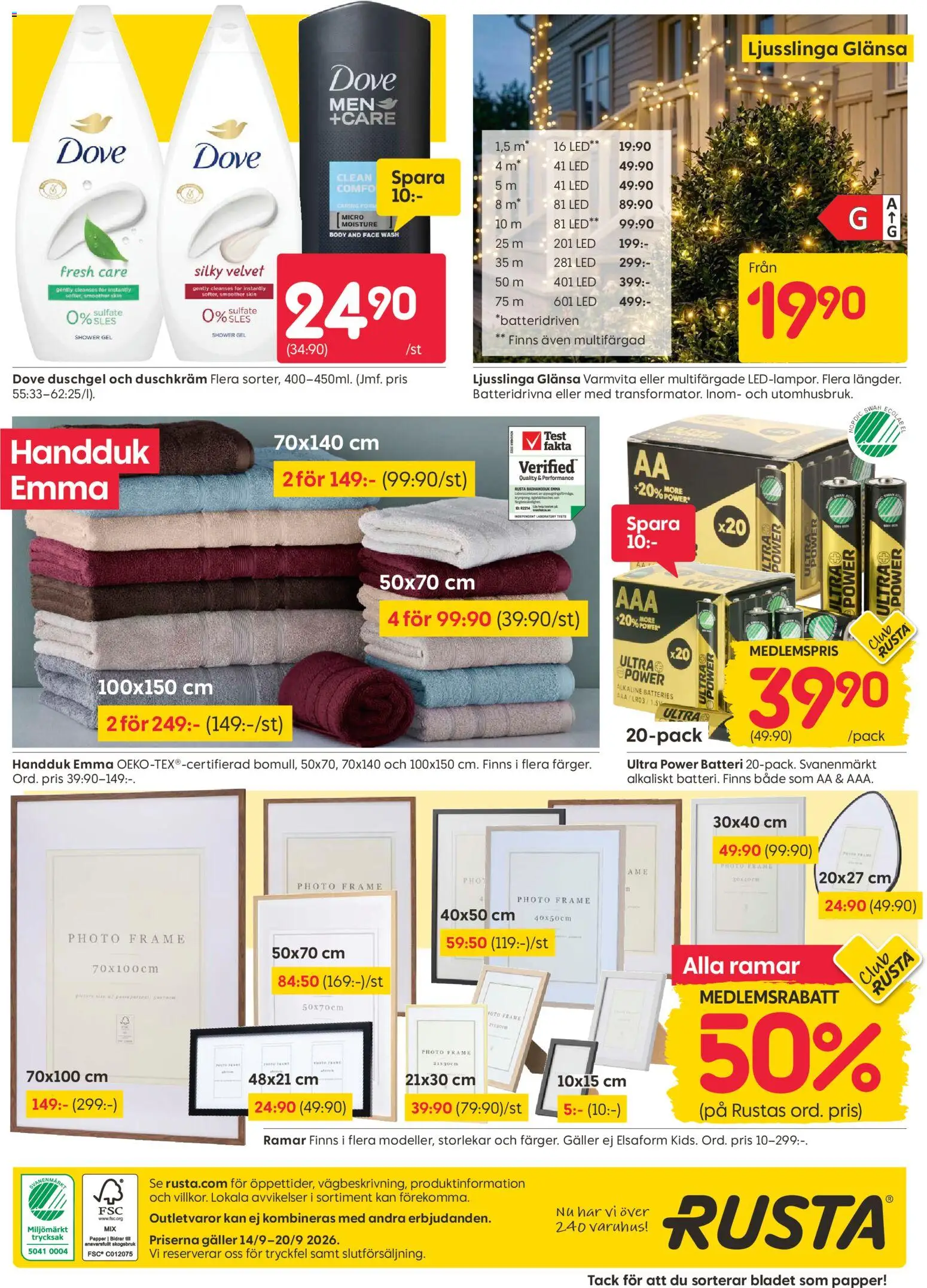Rusta reklamblad aktuell från 14/09/2026 | Sida: 16