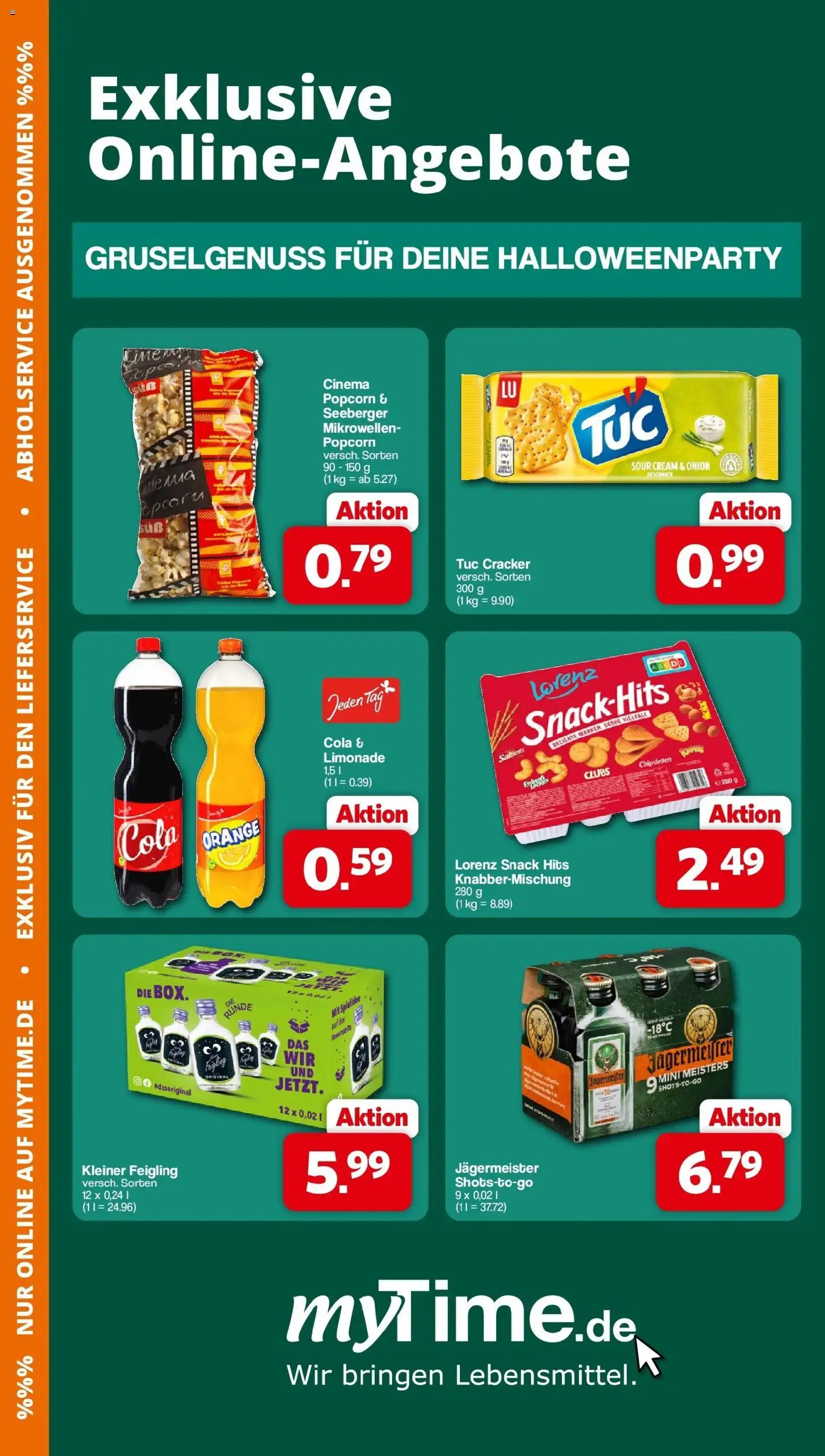 Famila Nordwest - Famila: Wochenangebote – gültig ab 26.10.2026 | Seite: 44 | Produkte: Kleiner feigling, Limonade, Jägermeister, Popcorn