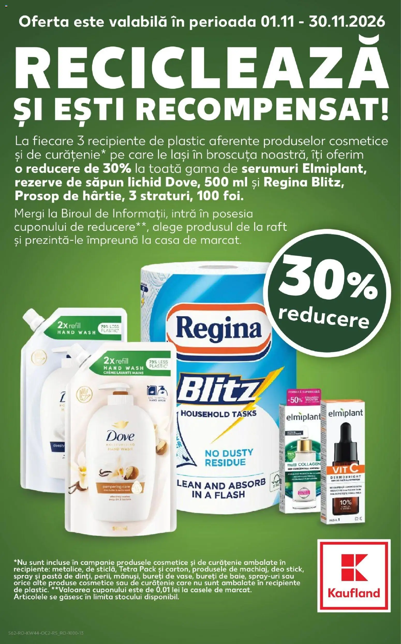 Kaufland Miercurea Ciuc 28.10.2026 - Revista si Oferta | Pagină: 62 | Produse: Regina, Raft, Săpun, Săpun lichid