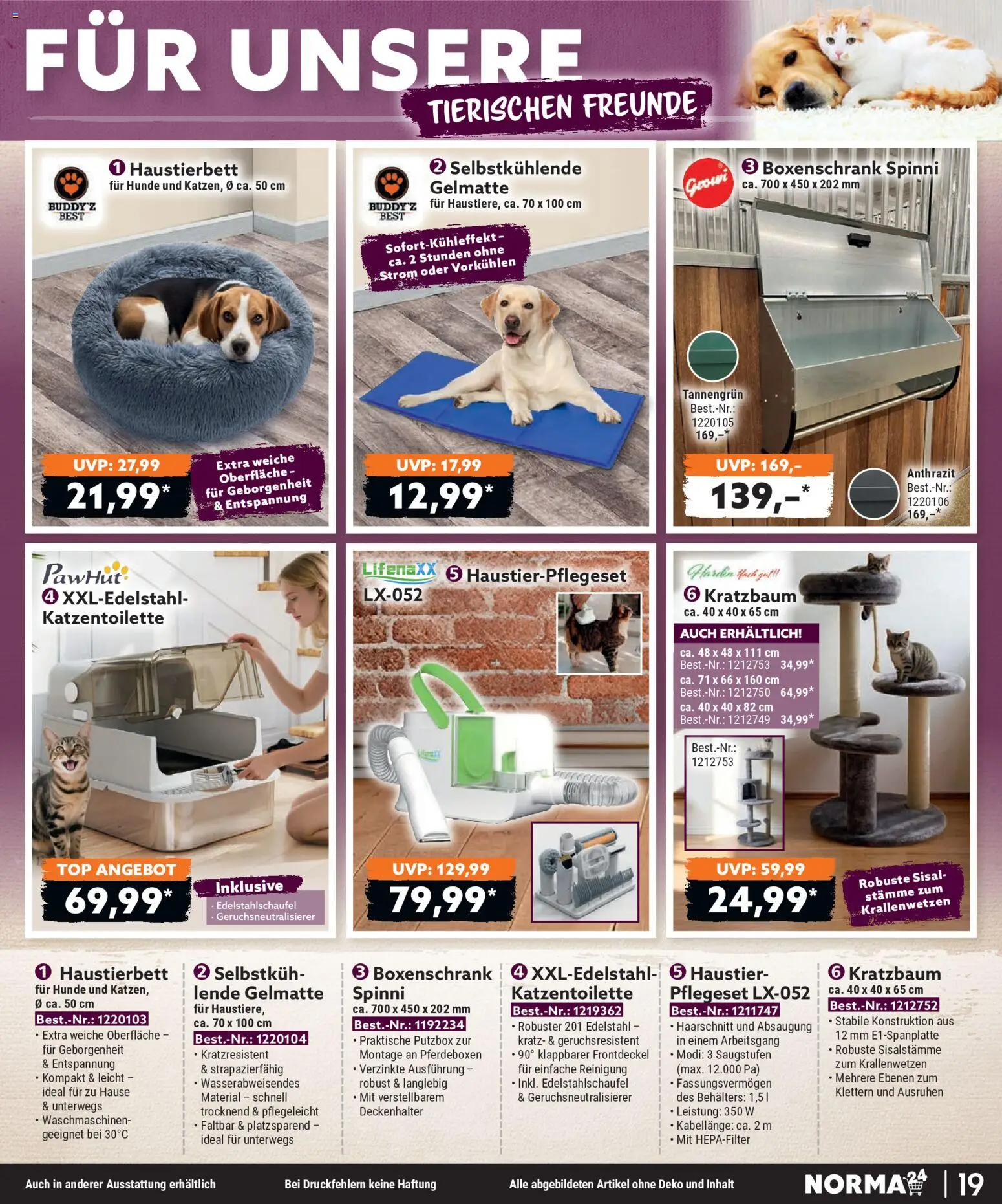 Norma Bestellmagazin Juni 2026 – gültig ab 01.06.2026 | Seite: 19