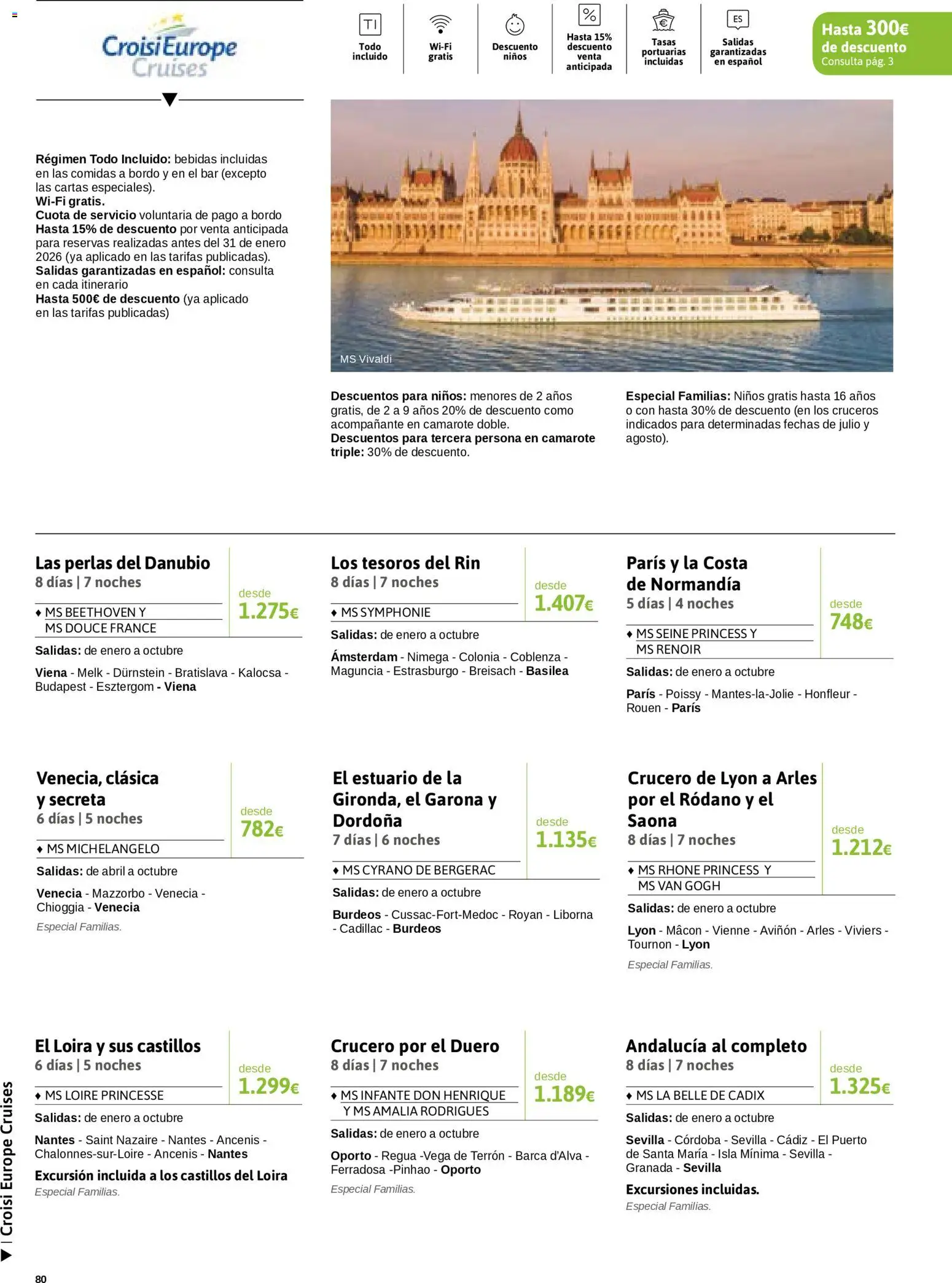 Viajes El Corte Inglés Semana del Crucero │ válido desde el 07.01.2026 | Página: 81 | Productos: Colonia
