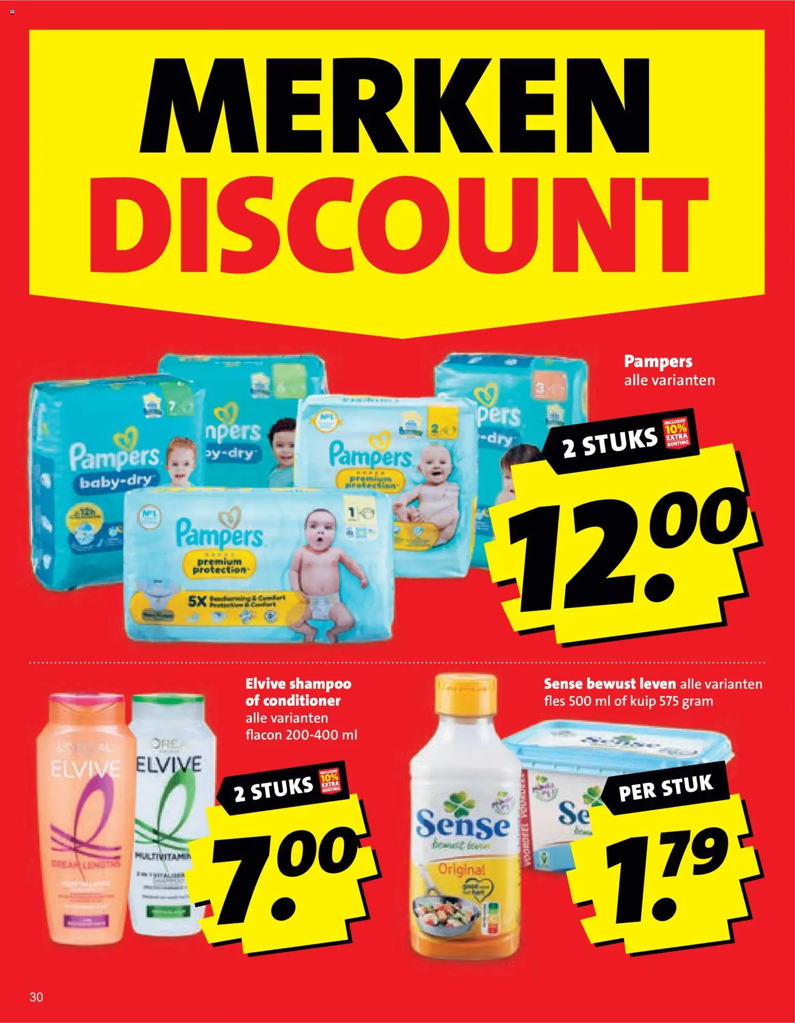 {H1} | Pagina: 30 | Producten: Fles, Pampers, Shampoo, Conditioner