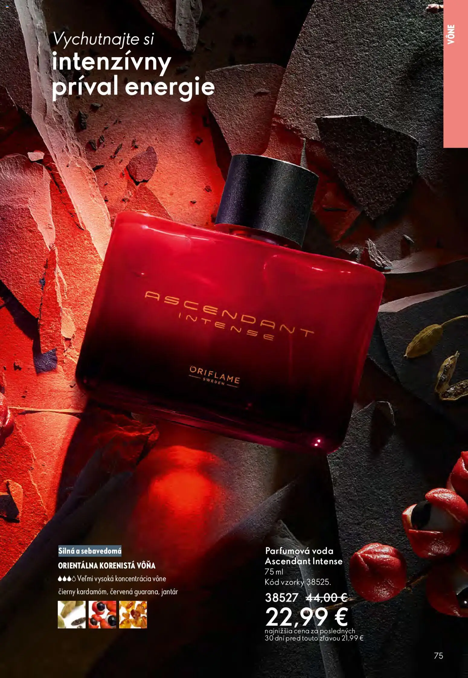 Nové Oriflame akcie – leták je platný od 25.03.2026 | Strana: 75 | Produkty: Voda