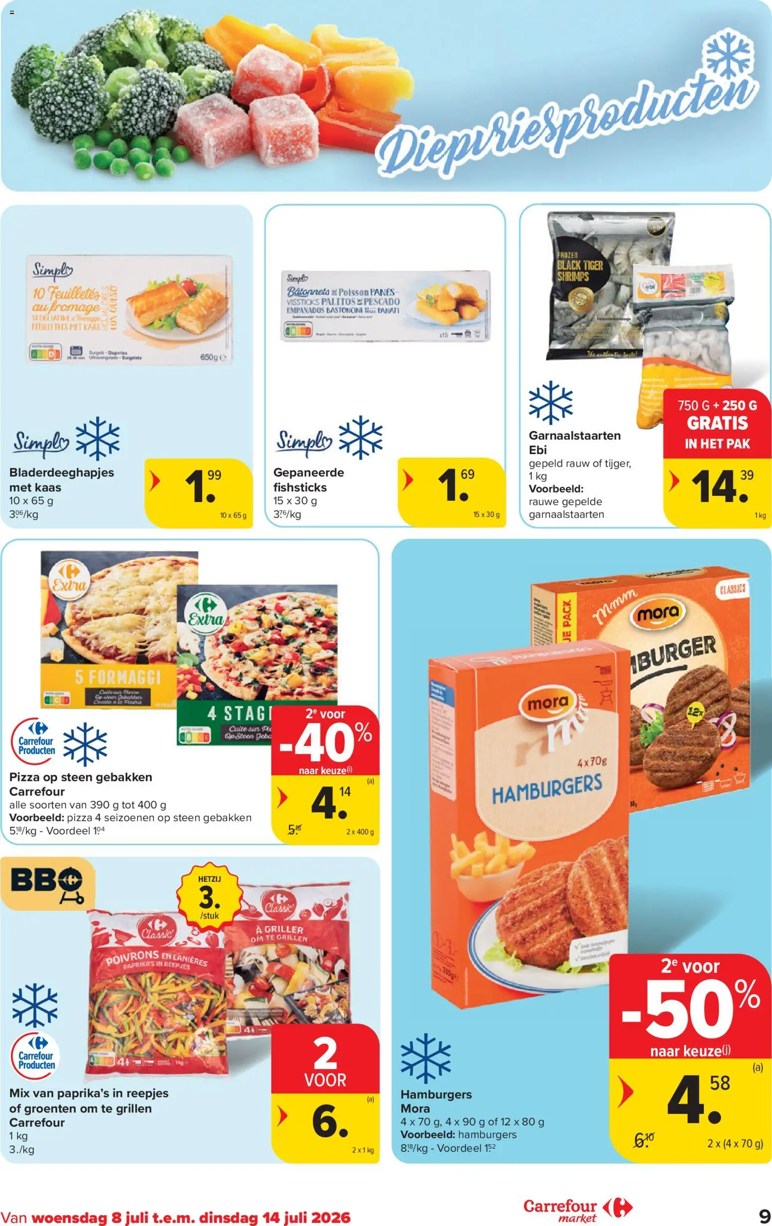 {H1} | Pagina: 9 | Producten: Pizza, Fogyasztásmérő, Groenten, Kaas
