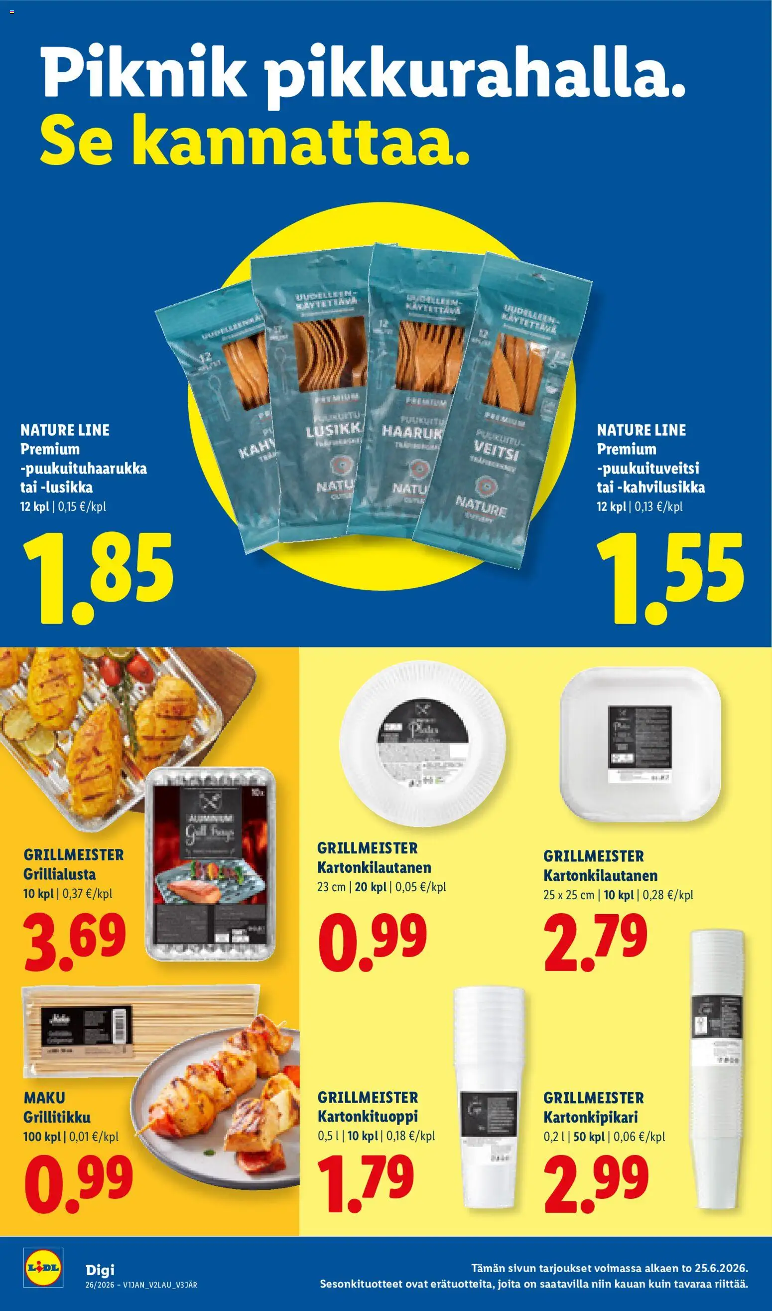 Lidl tarjoukset - Helsinki – voimassa 25/06/2026 alkaen | Sivu: 12