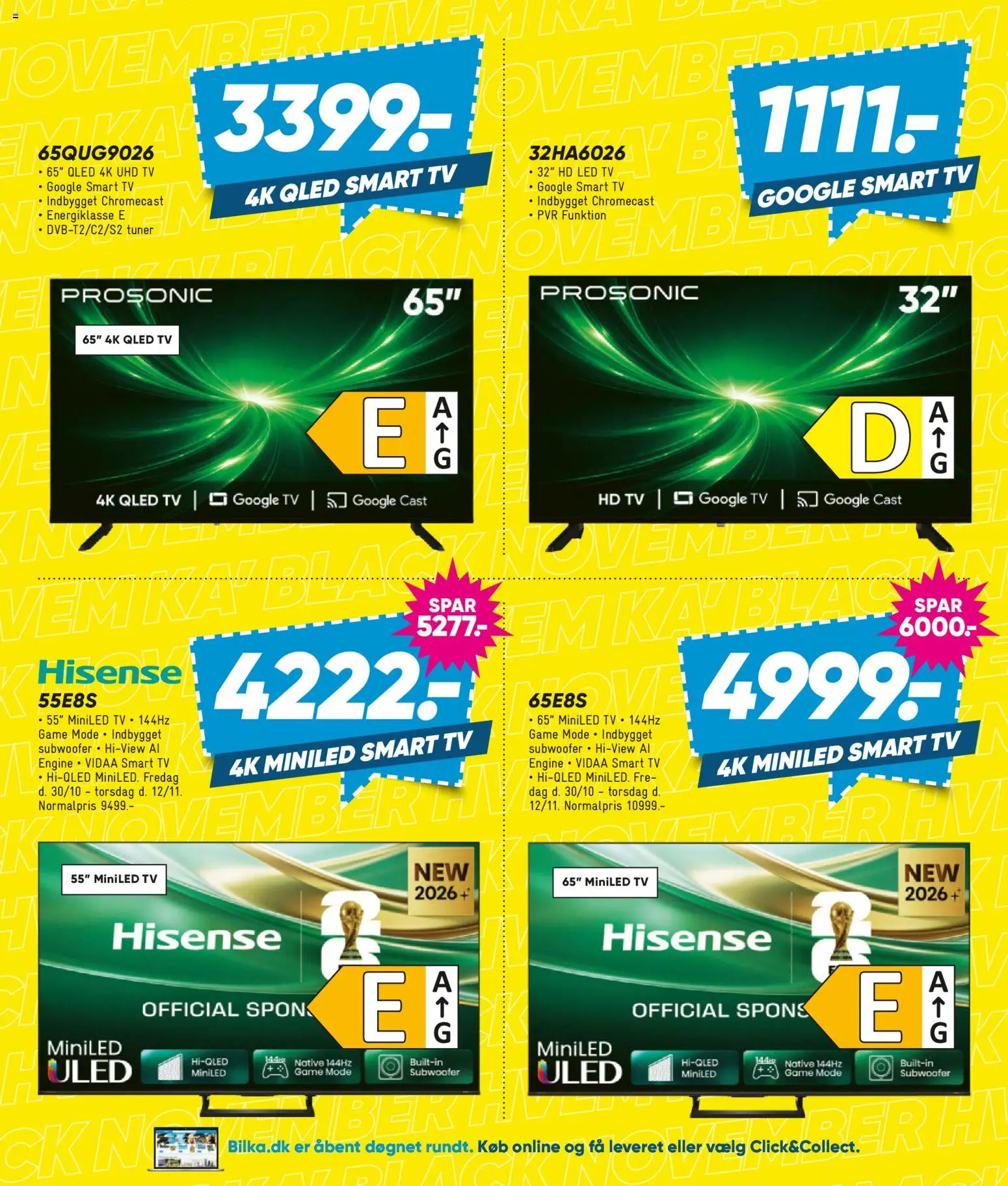 Bilka tilbudsavis – gyldig fra 30/10/2026 | Side: 35 | Produkter: Smart TV, TV