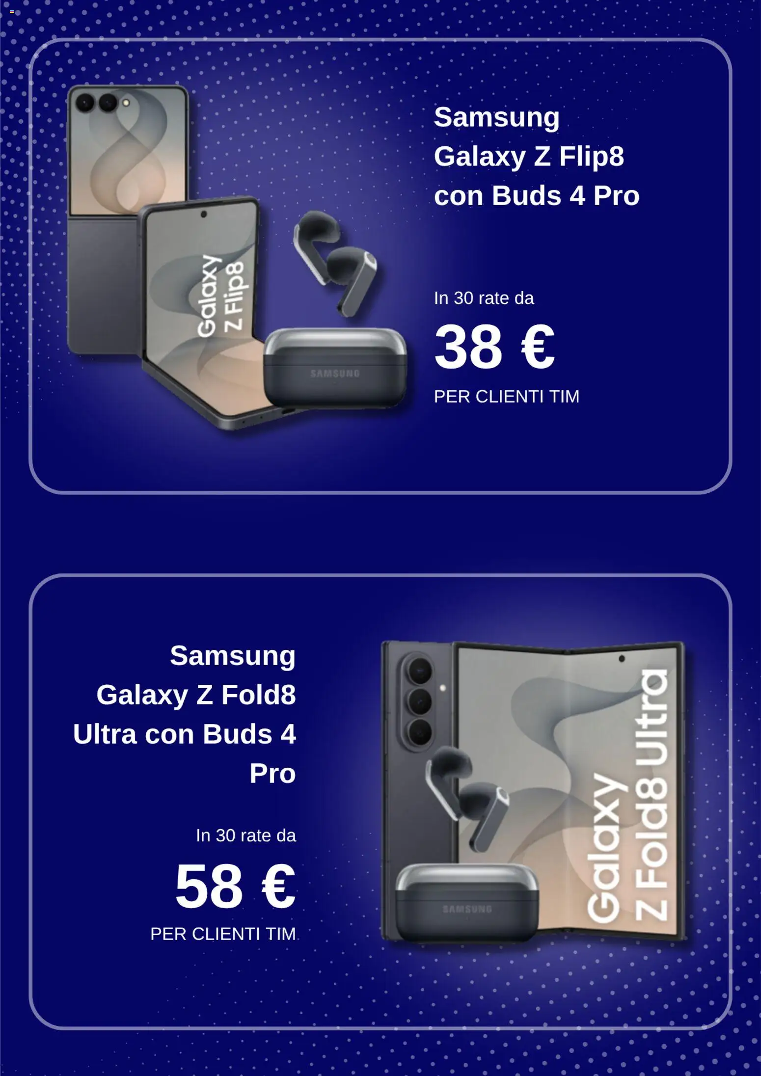 Volantino TIM del 23/09/2026 | Pagina: 4 | Prodotti: Samsung Galaxy, Samsung