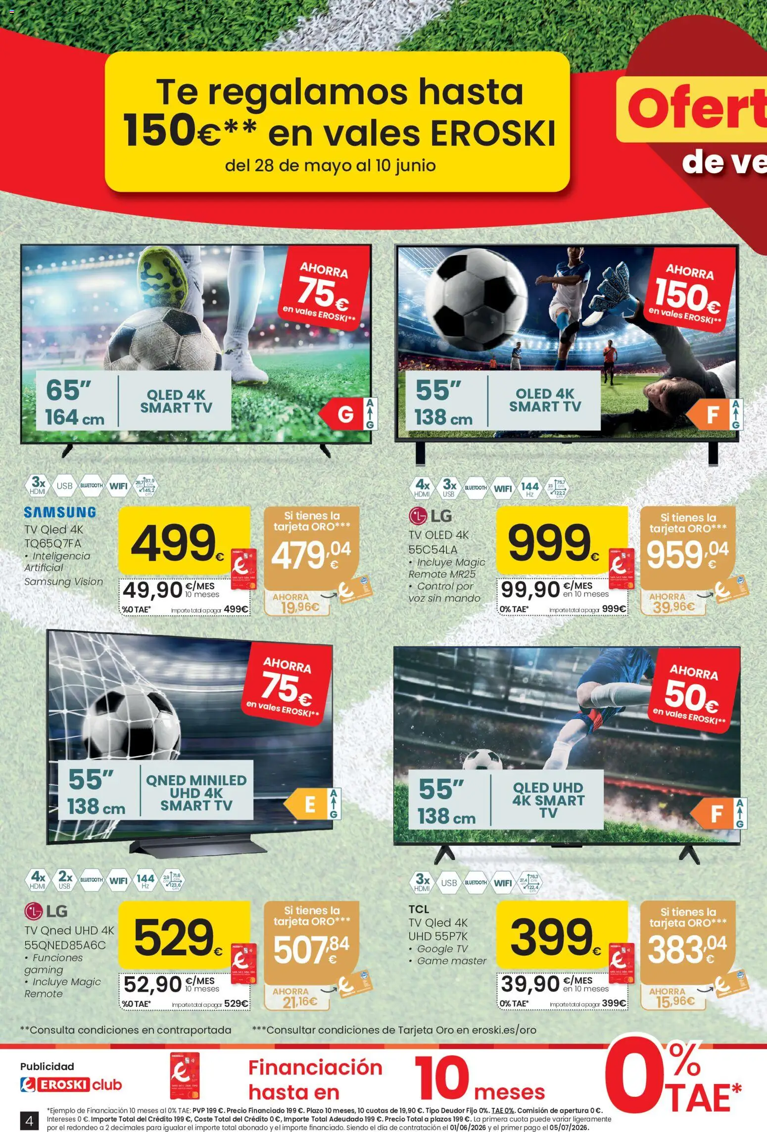 Eroski Ofertones de verano │ válido desde el 28.05.2026 | Página: 4 | Productos: Té