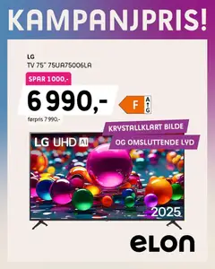 Forhåndsvisning av Elon kundeavis gyldig fra 14/09/2026 | Side: 5 | Produkter: Tv, Lyd