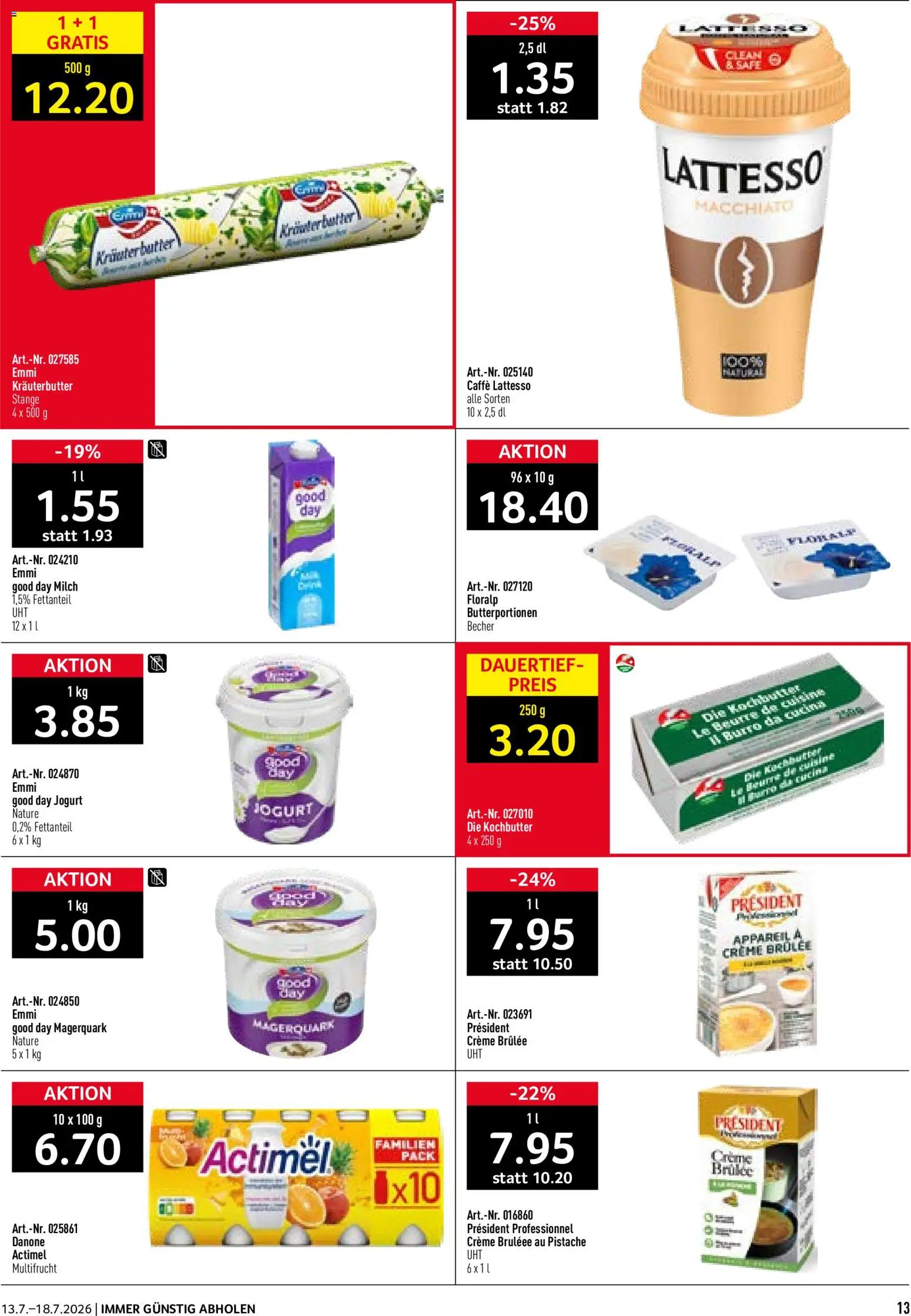 Prodega aktionen | Angebote (13.07.2026 — page 13