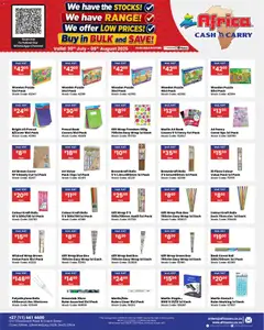 Africa Cash & Carry specials catalogue – valid from 30/07/2026 | Page: 60