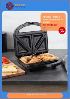 Preview of B&M - Offers valid from 17/09/2026 | Page: 2 | Products: Sandwich maker