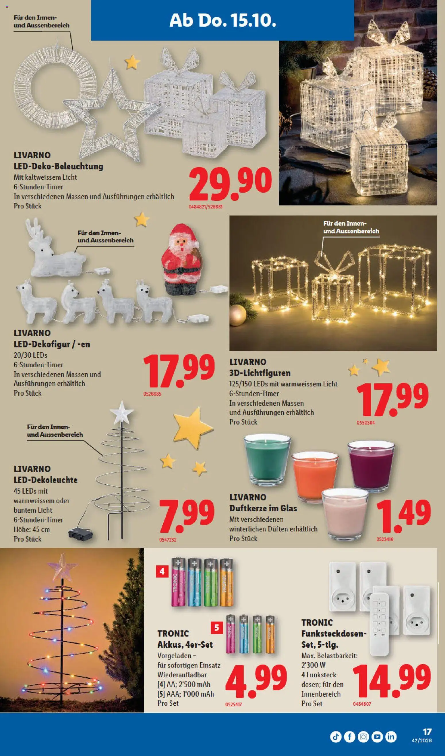 Lidl aktionen – gültig ab 15.10.2026 | Seite: 17