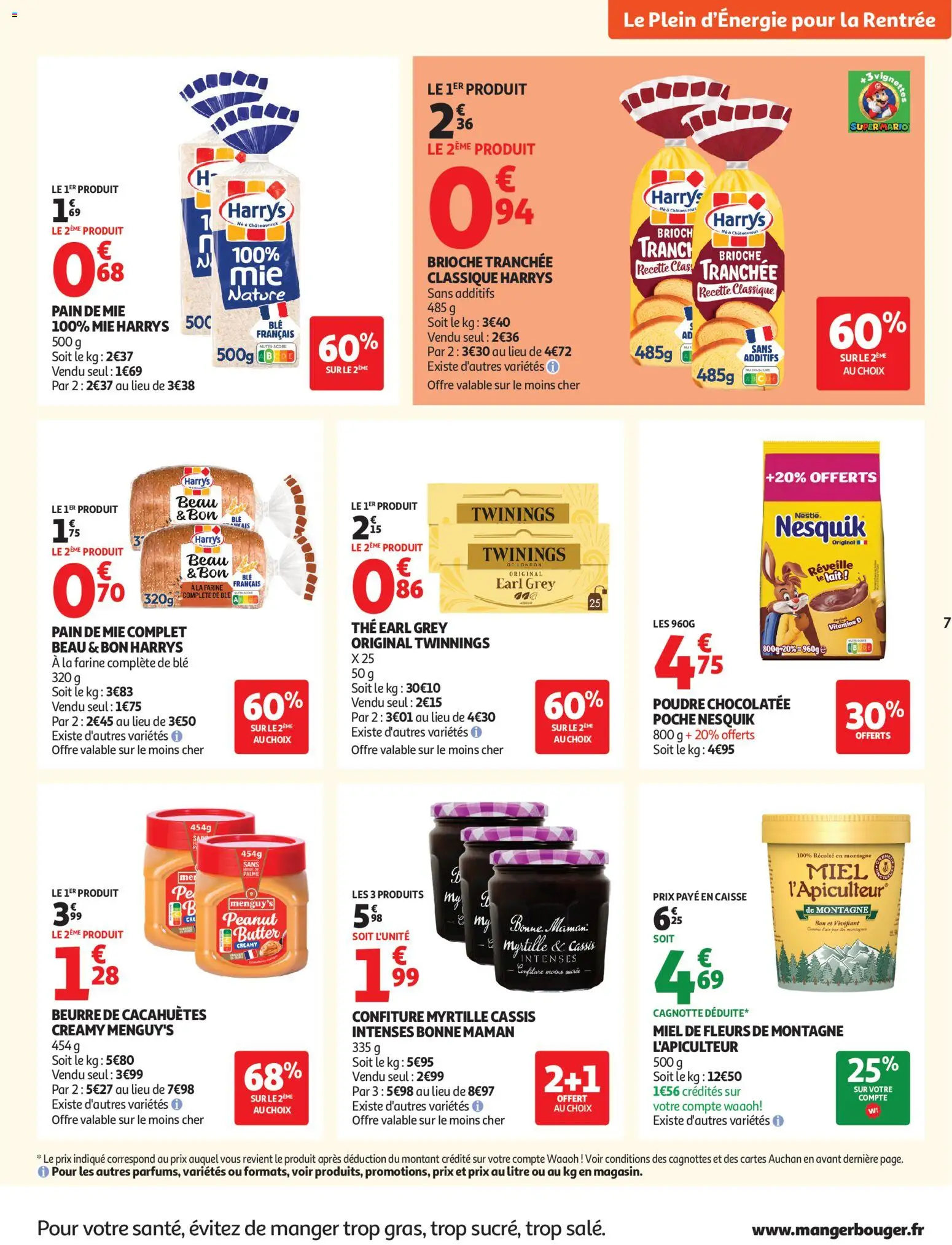 {H1} | Pagina: 7 | Producten: Cassis, Brioche, La, Vitamine D