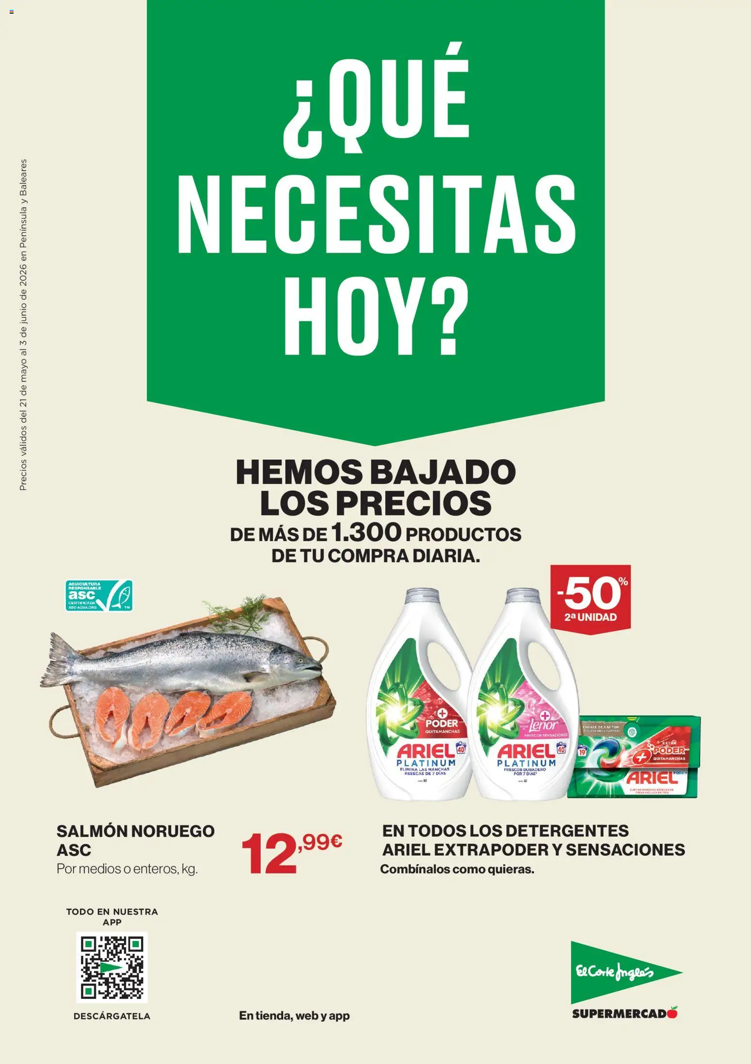 El Corte Inglés ofertas │ válido desde el 21.05.2026 | Página: 1 | Productos: Quitamanchas
