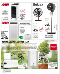 Pré-visualização Conforama folheto válido de 16.04.2026 | Página: 116 | Produtos: Ar condicionado, Purificador de ar, Mesa