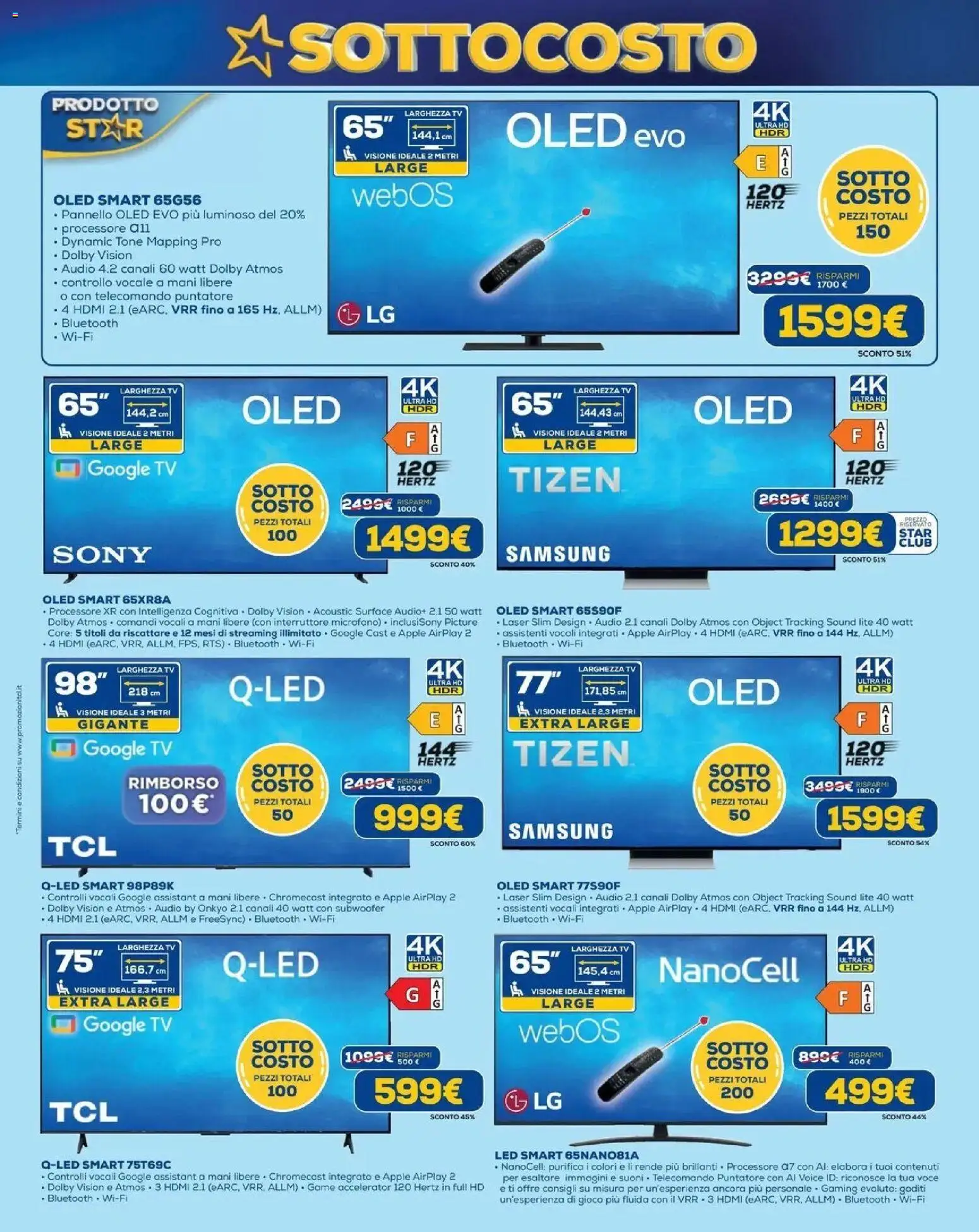 Volantino Euronics del 10/09/2026 | Pagina: 6 | Prodotti: Telecomando, Audio, Gioco, Samsung