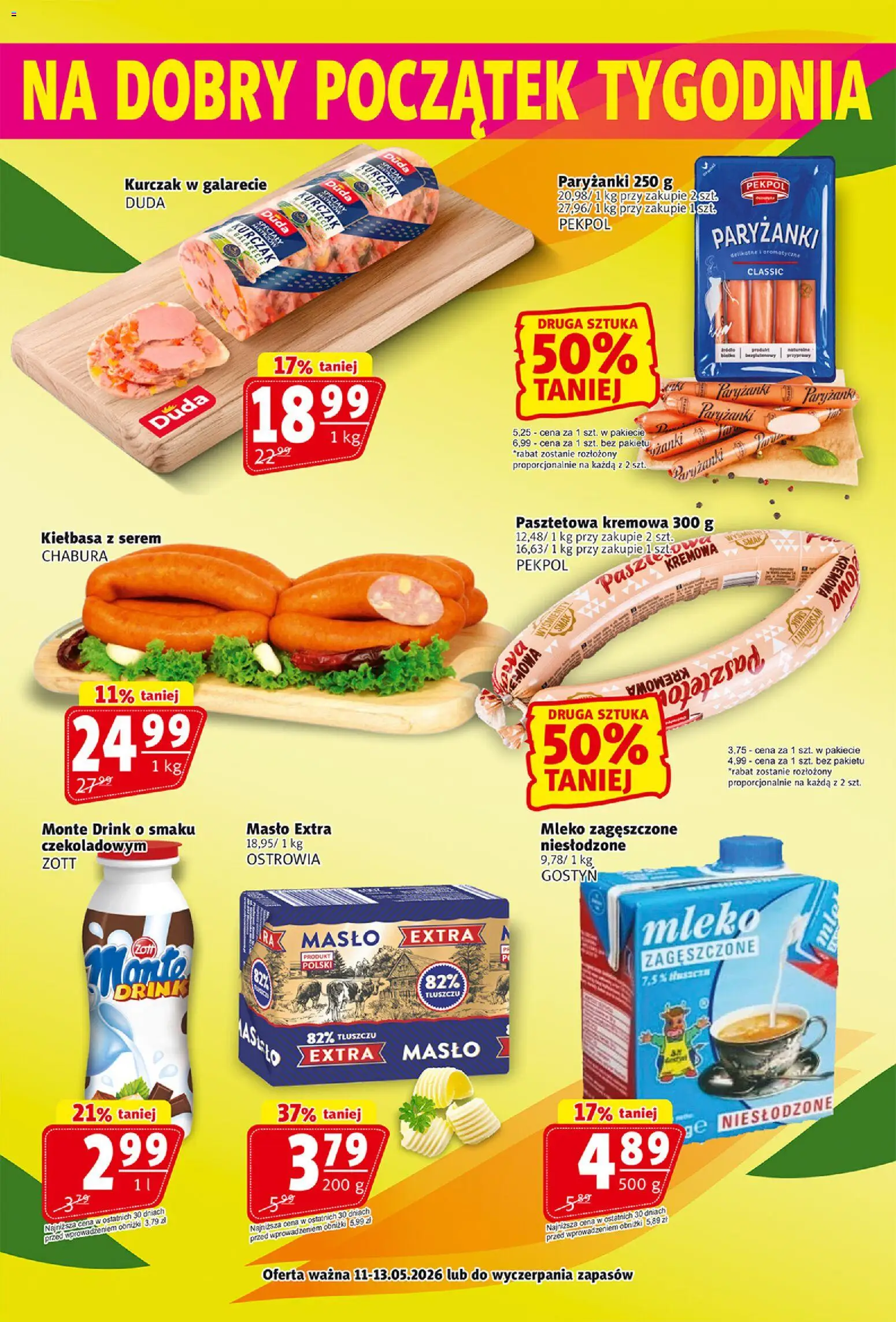 Prim Market gazetka od 07.05.2026 | Strona: 19 | Produkty: Kiełbasa, Kurczak, Mleko, Przyprawy